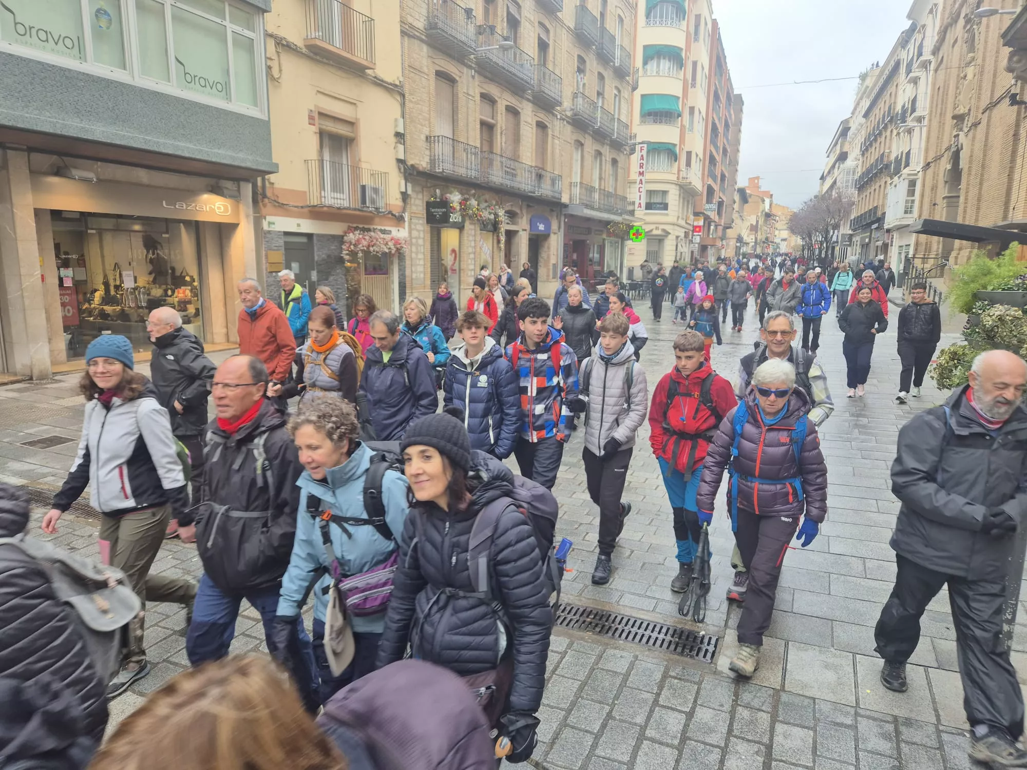 Primer entreno para la Javierada de los Amantes de la Naturaleza. Foto Juanlu Herrero