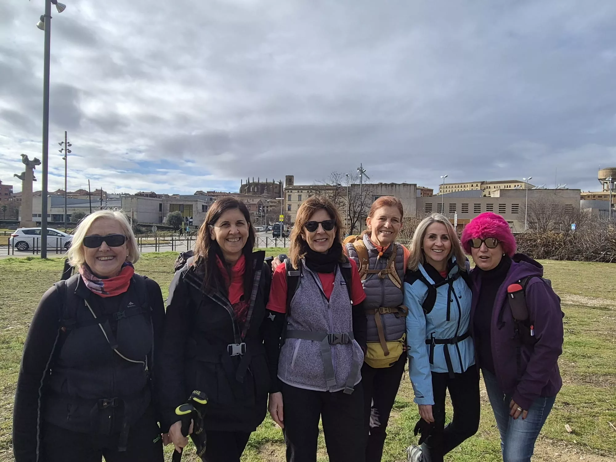 Primer entreno para la Javierada de los Amantes de la Naturaleza. Foto Juanlu Herrero