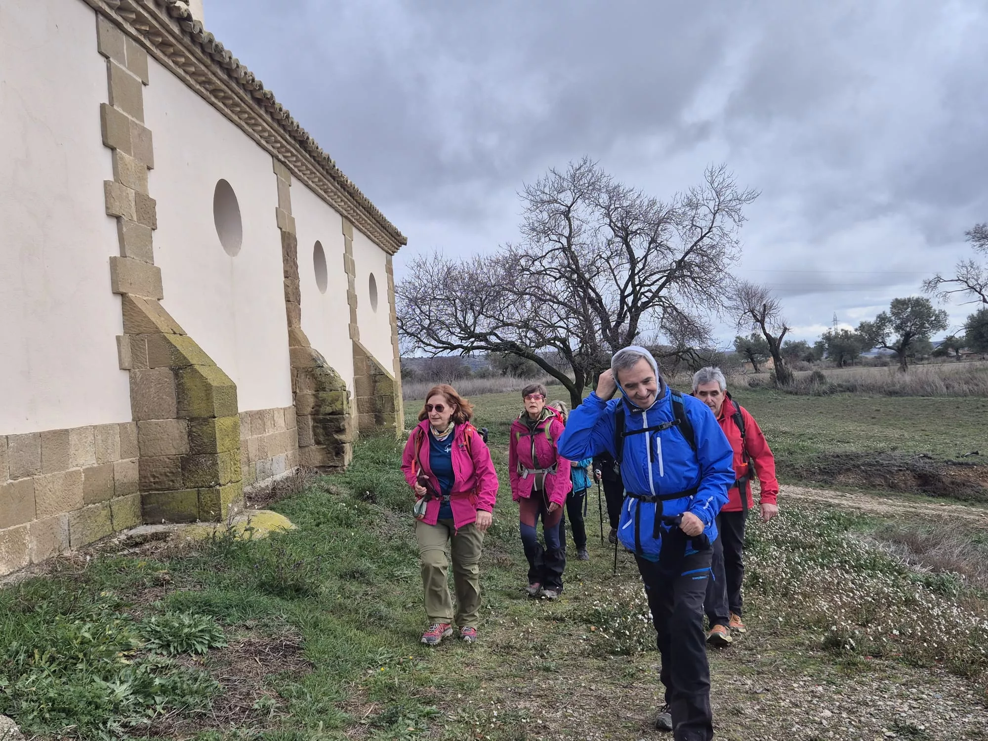 Primer entreno para la Javierada de los Amantes de la Naturaleza. Foto Juanlu Herrero