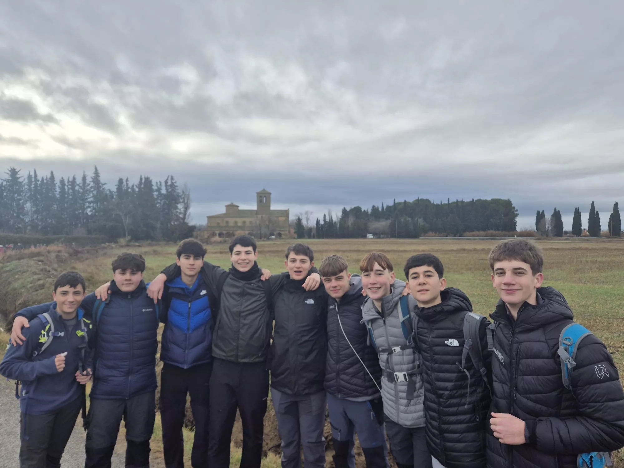 Primer entreno para la Javierada de los Amantes de la Naturaleza. Foto Juanlu Herrero
