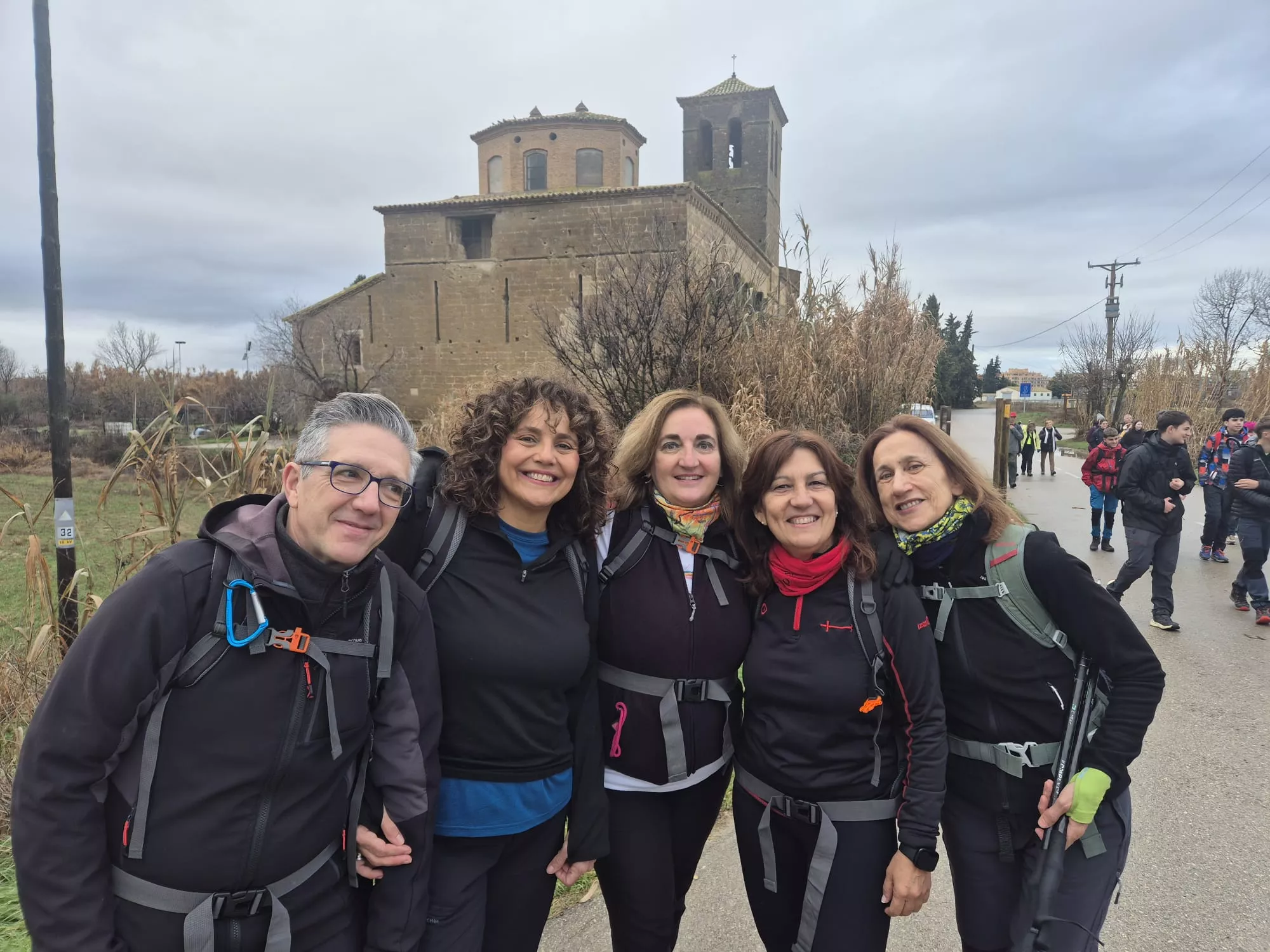 Primer entreno para la Javierada de los Amantes de la Naturaleza. Foto Juanlu Herrero