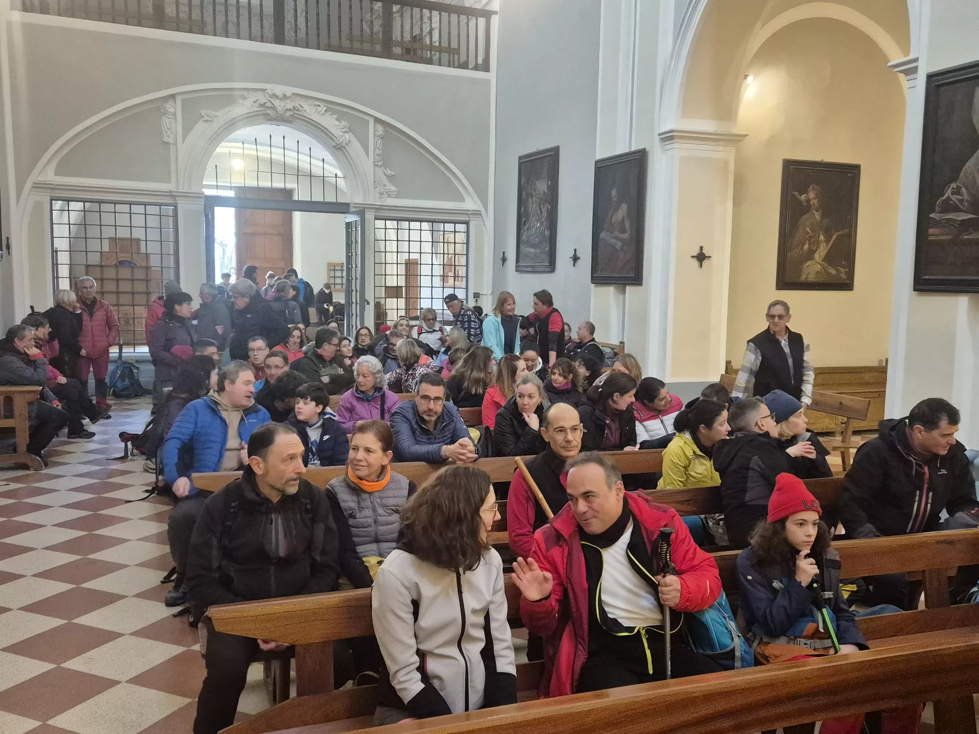 Primer entreno para la Javierada de los Amantes de la Naturaleza. Foto Juanlu Herrero