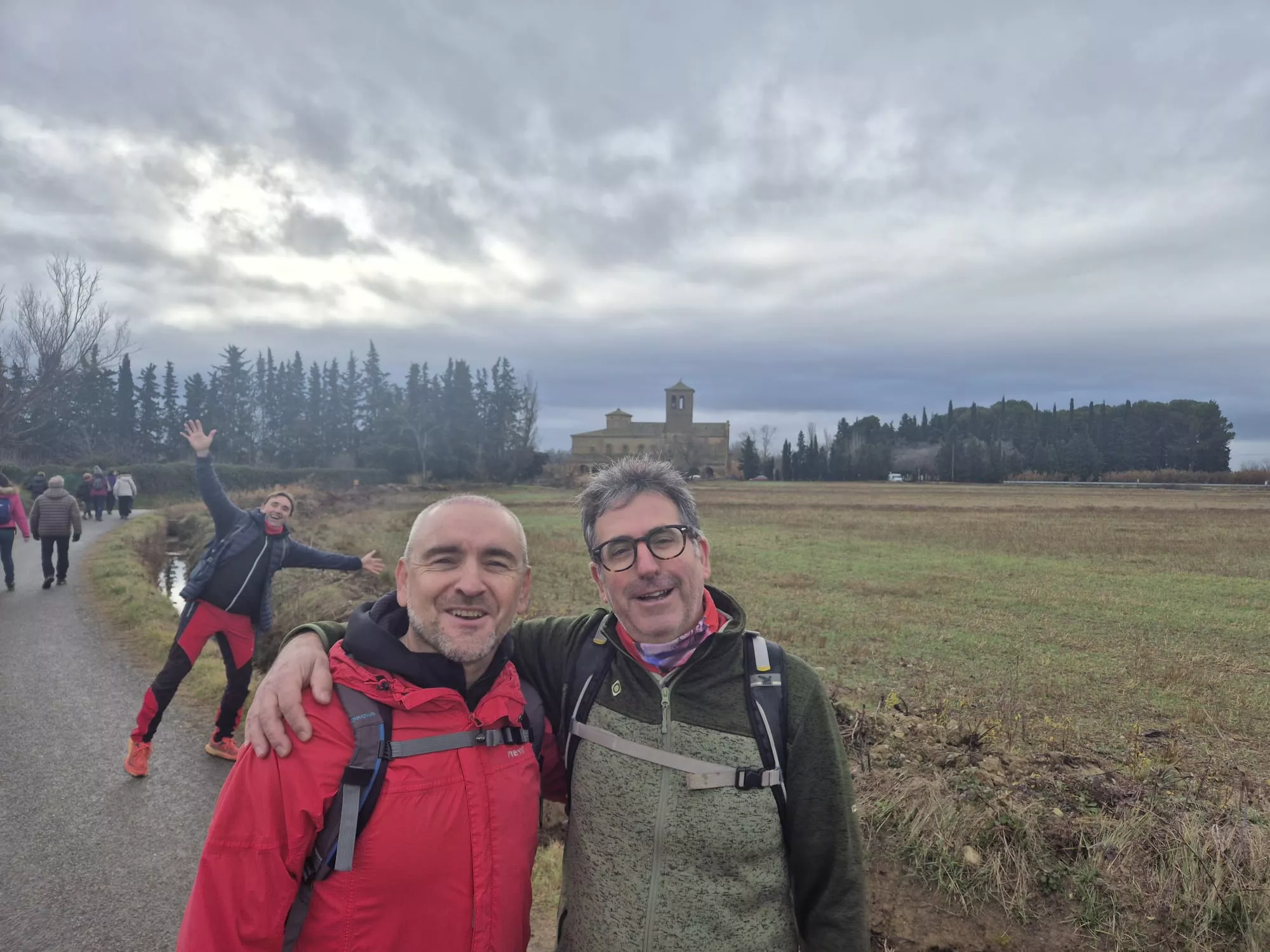 Primer entreno para la Javierada de los Amantes de la Naturaleza. Foto Juanlu Herrero