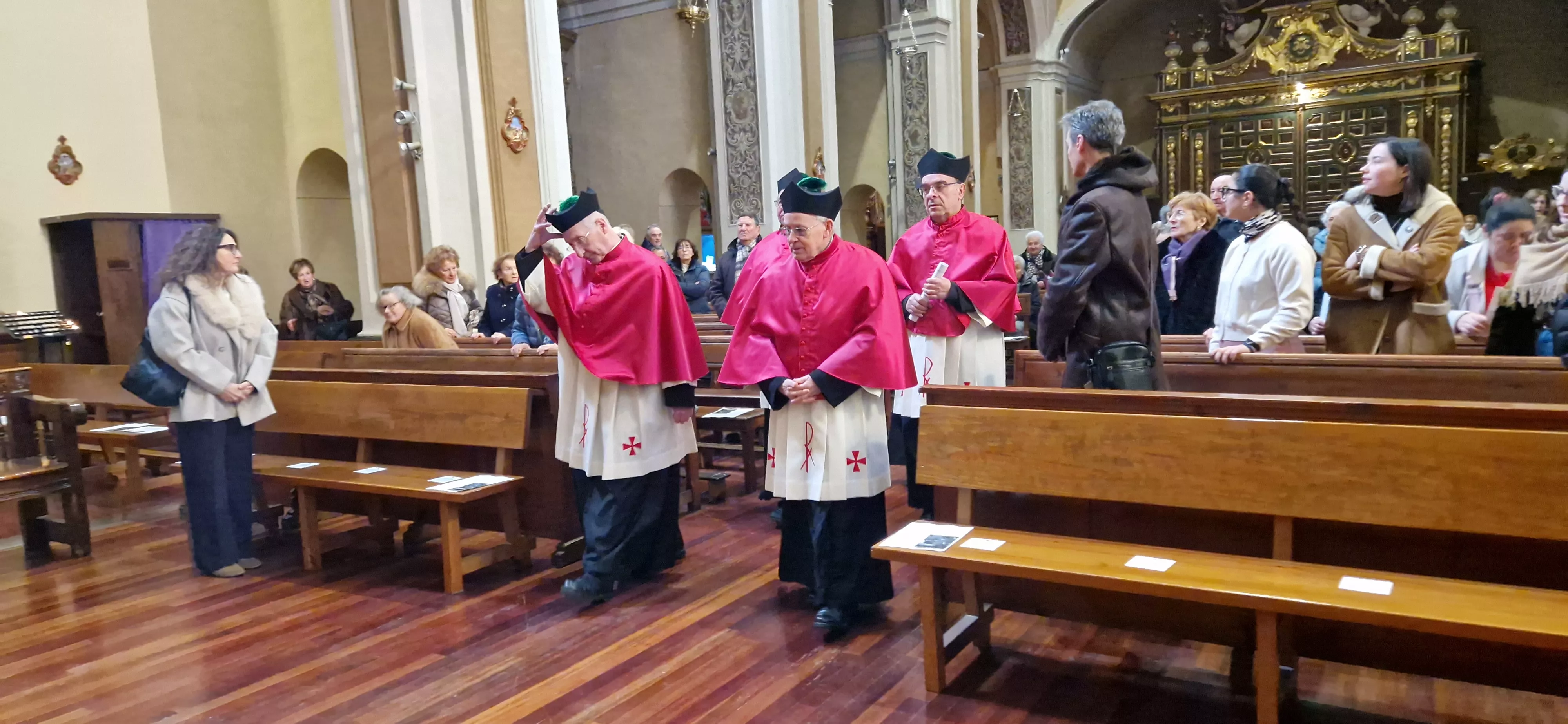 Misa de la festividad de San Vicente en Huesca. Foto Myriam Martínez