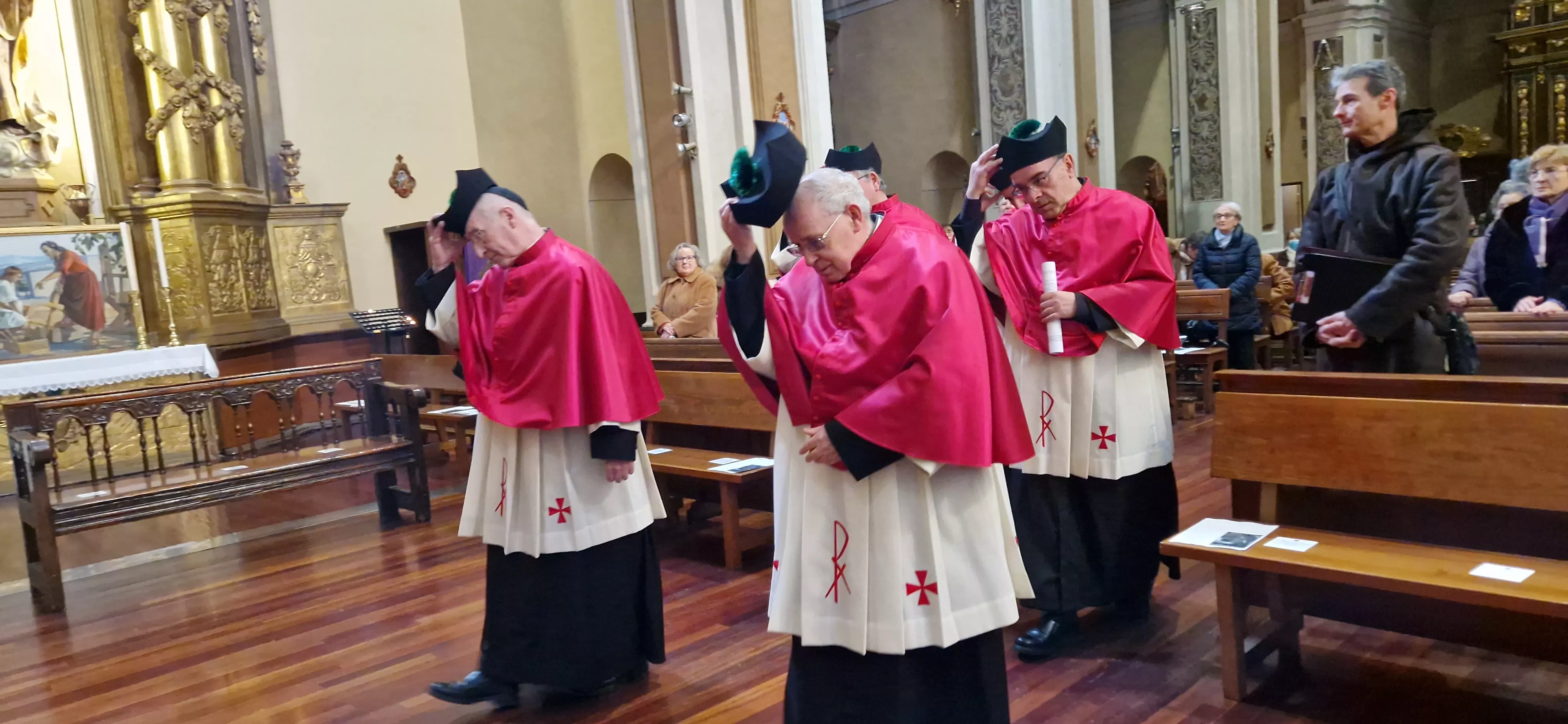 Misa de la festividad de San Vicente en Huesca. Foto Myriam Martínez