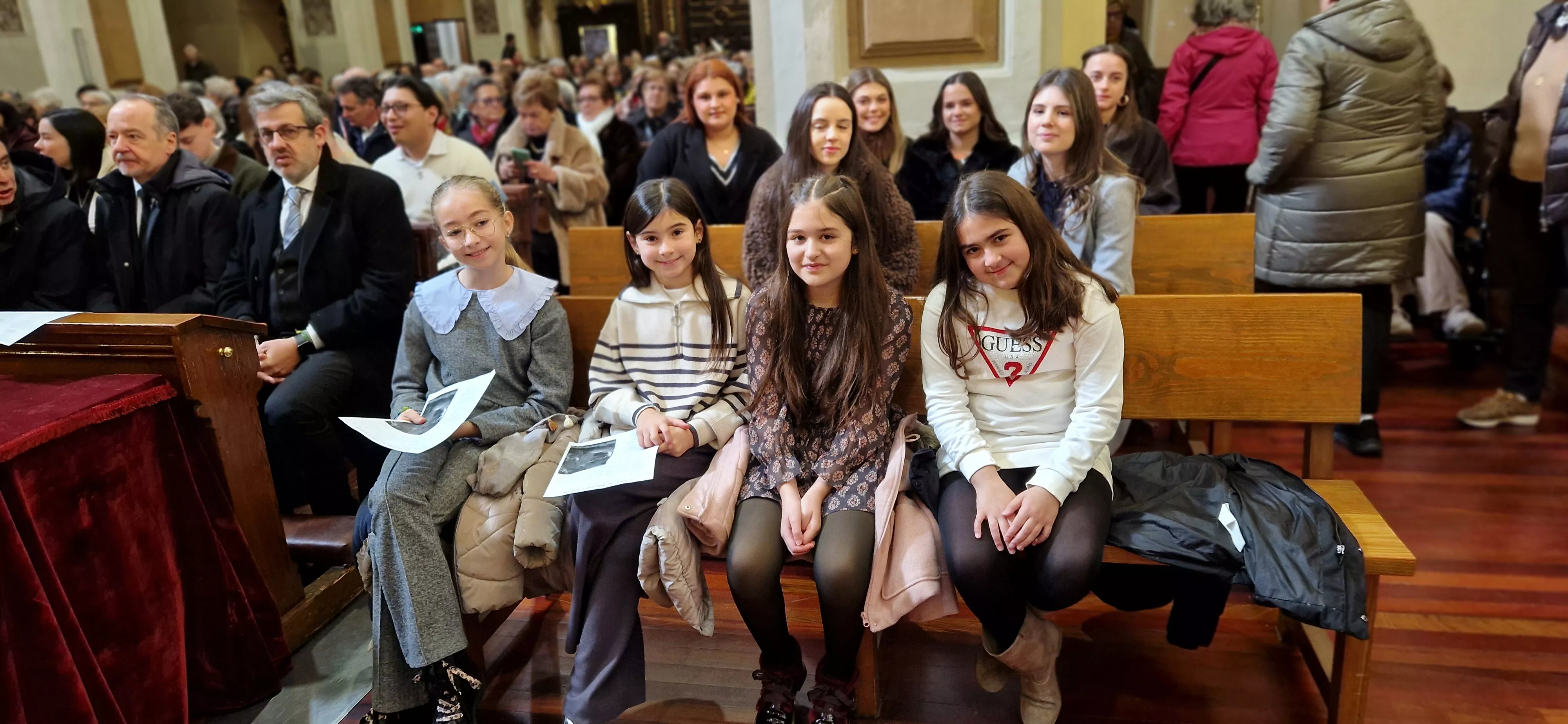 Misa de la festividad de San Vicente en Huesca. Foto Myriam Martínez