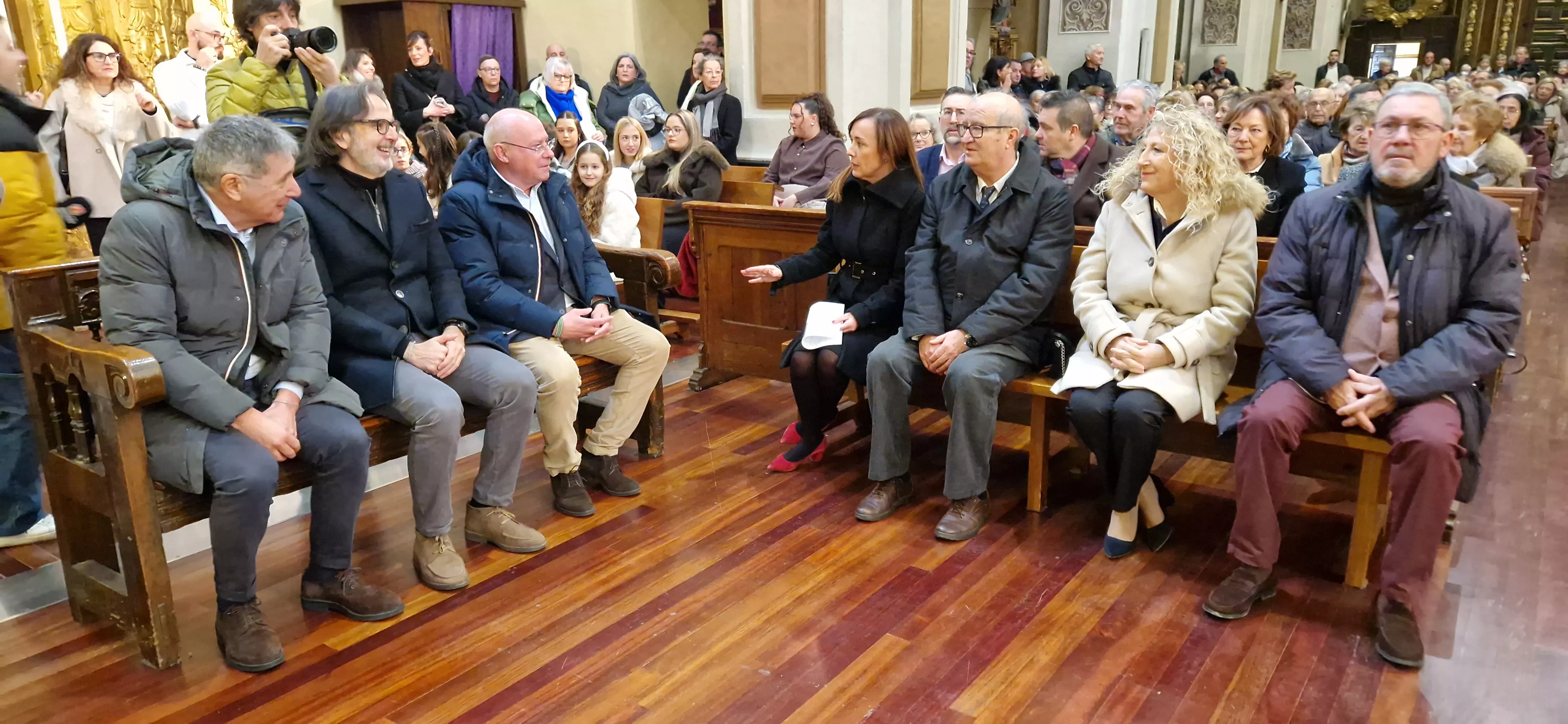 Misa de la festividad de San Vicente en Huesca. Foto Myriam Martínez