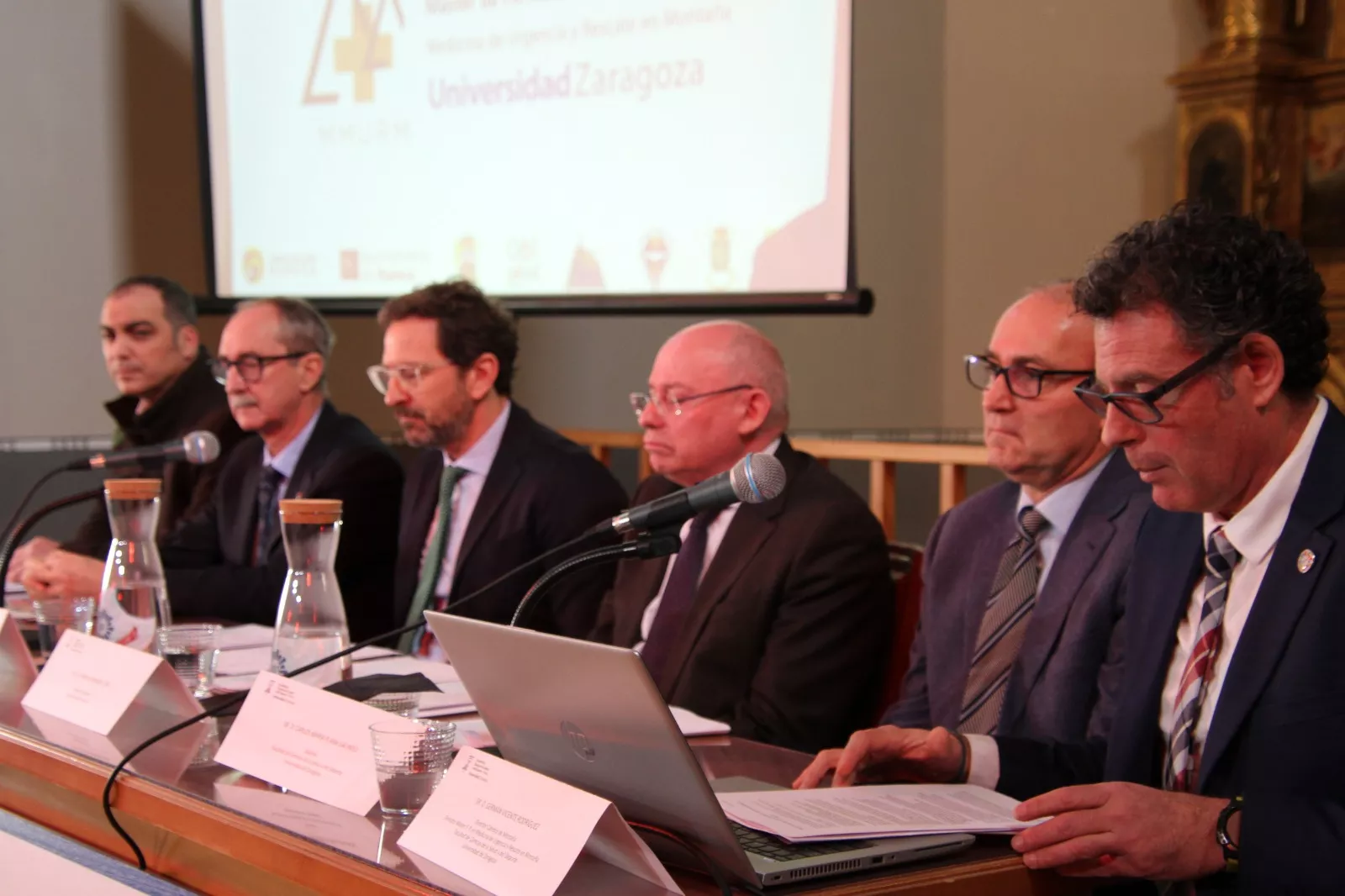 Bienvenida a la sexta promoción del Máster en Medicina de Urgencia y Rescate en Montaña. Foto Carlos Neofato