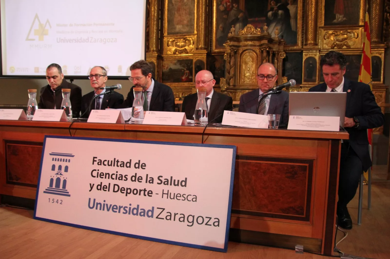 Bienvenida a la sexta promoción del Máster en Medicina de Urgencia y Rescate en Montaña. Foto Carlos Neofato