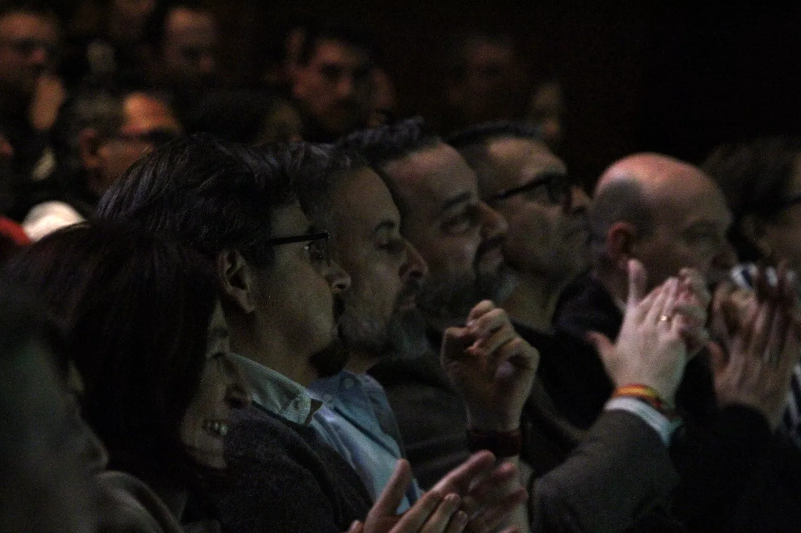 Mitin de Santiago Abascal en Huesca. Foto Carlos Neofato