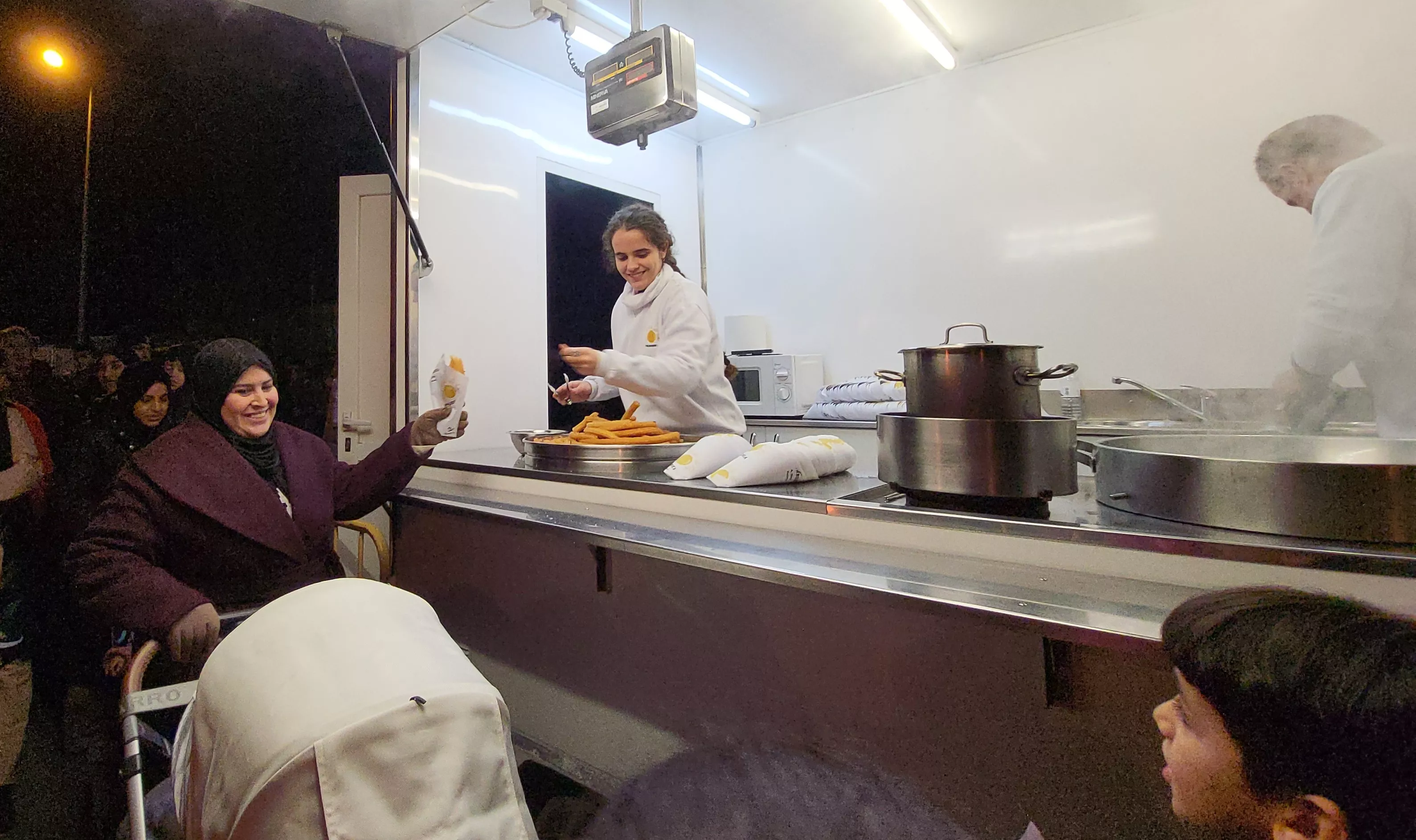 Celebración de la hoguera de San Vicente en Huesca. Foto Mercedes Manterola