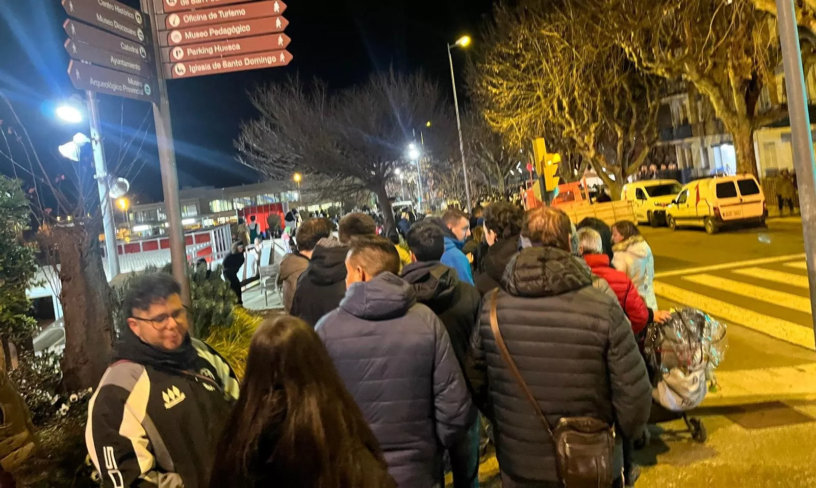 Celebración de la hoguera de San Vicente en Huesca. Foto Mercedes Manterola