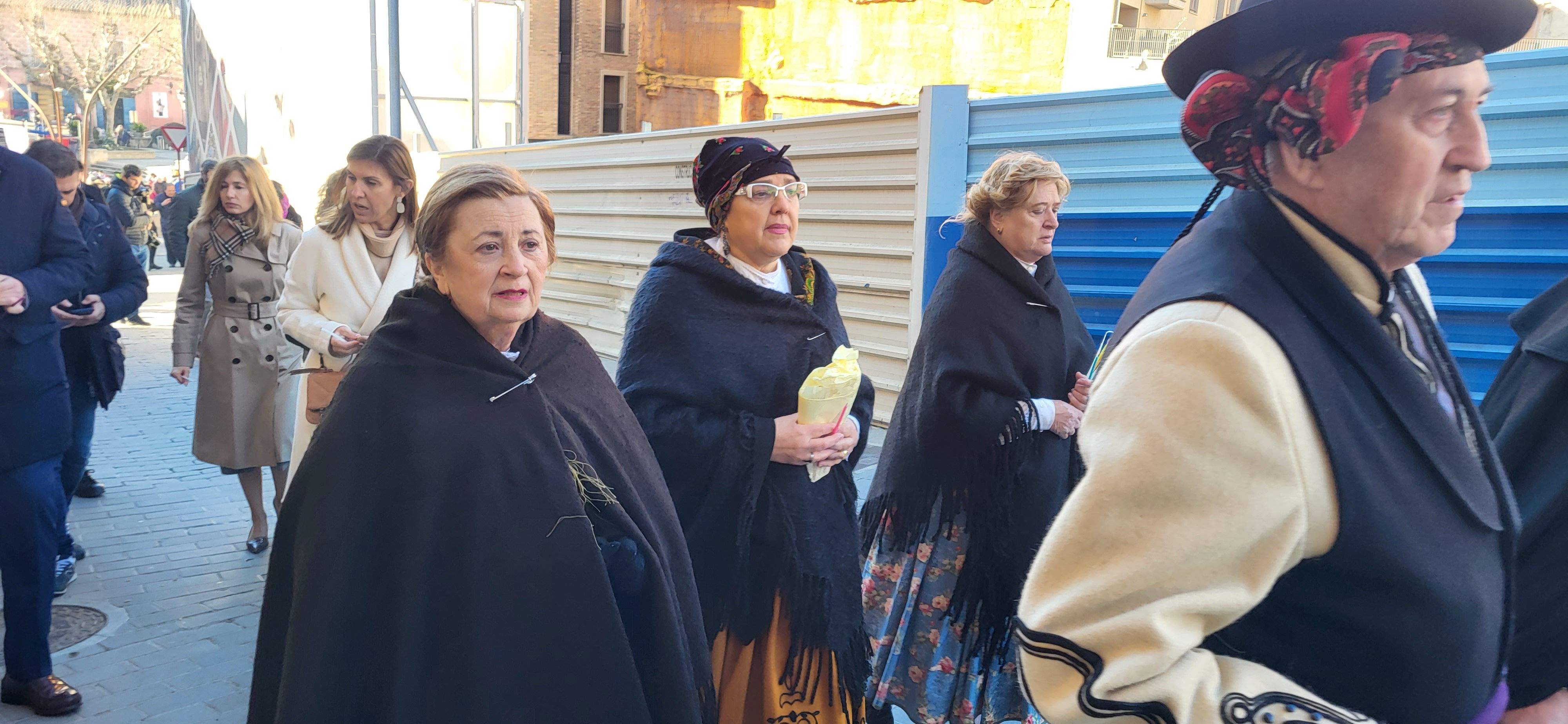 Lectura del bando y recreación histórica de Germana de Foix. Foto Myriam Martínez