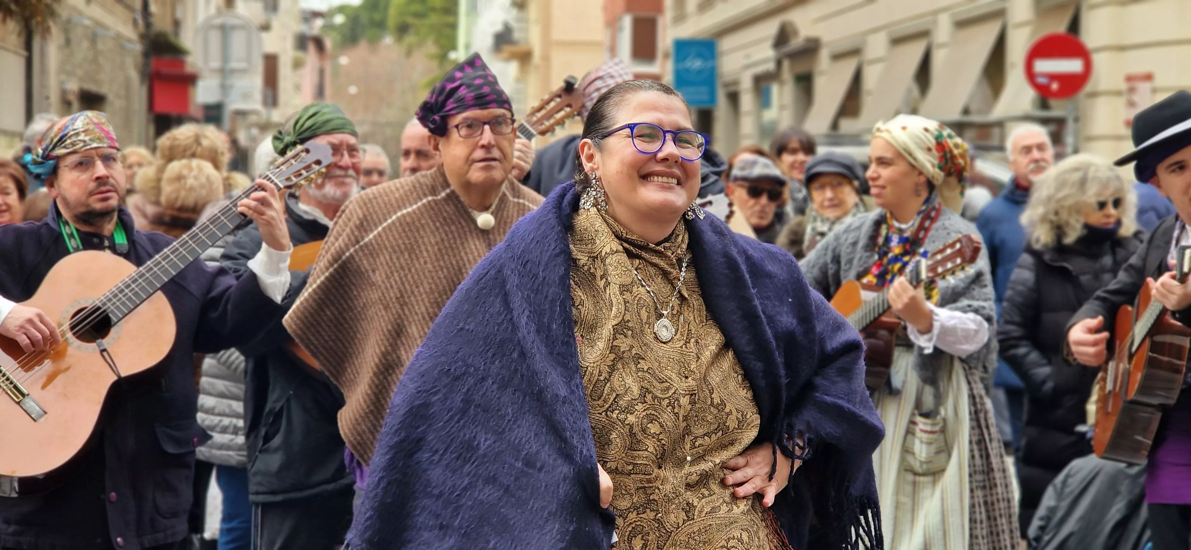 Jotas por San Vicente con Estirpe de Aragonia y Roldán del Alto Aragón. Foto Myriam Martínez