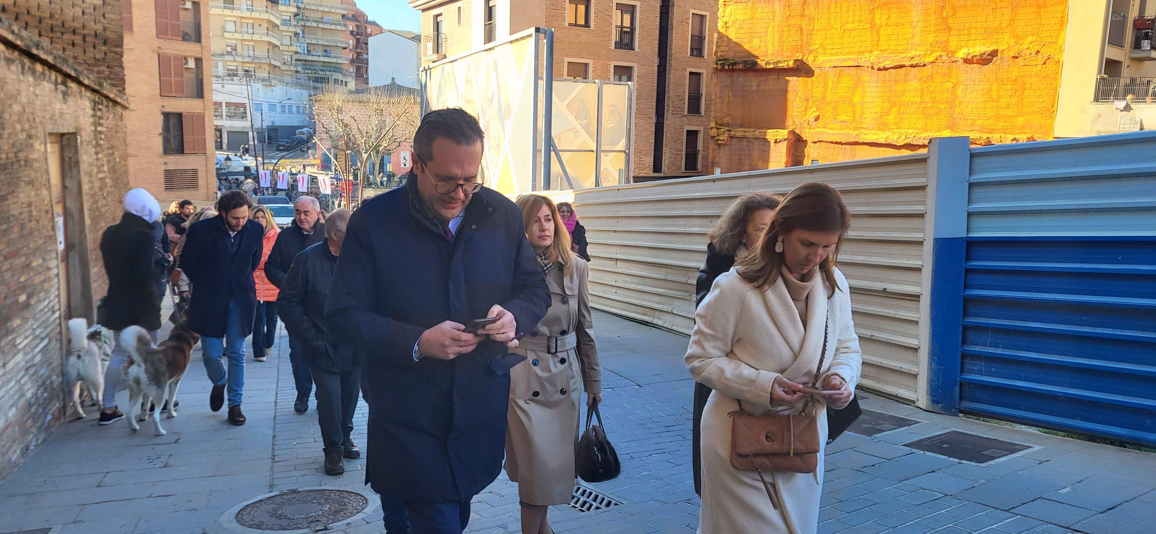 Lectura del bando y recreación histórica de Germana de Foix. Foto Myriam Martínez