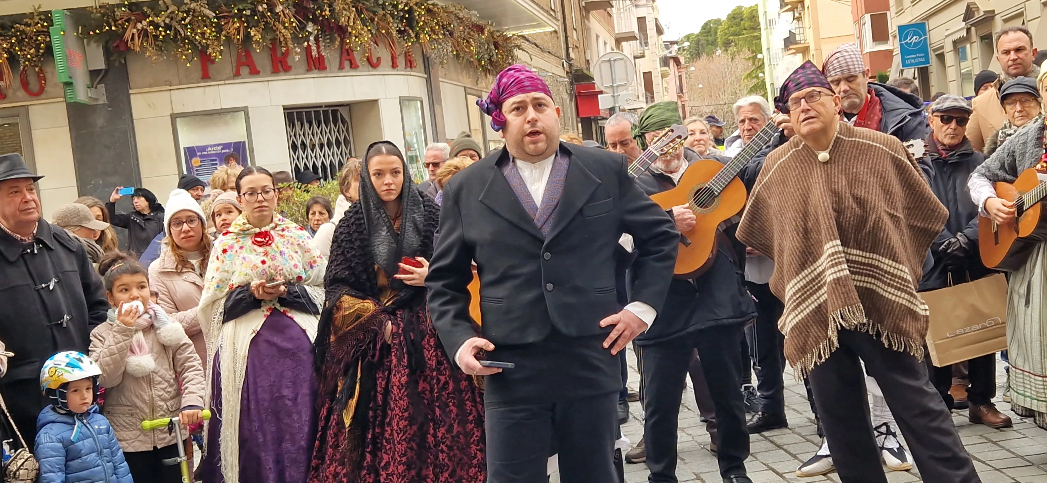 Jotas por San Vicente con Estirpe de Aragonia y Roldán del Alto Aragón. Foto Myriam Martínez