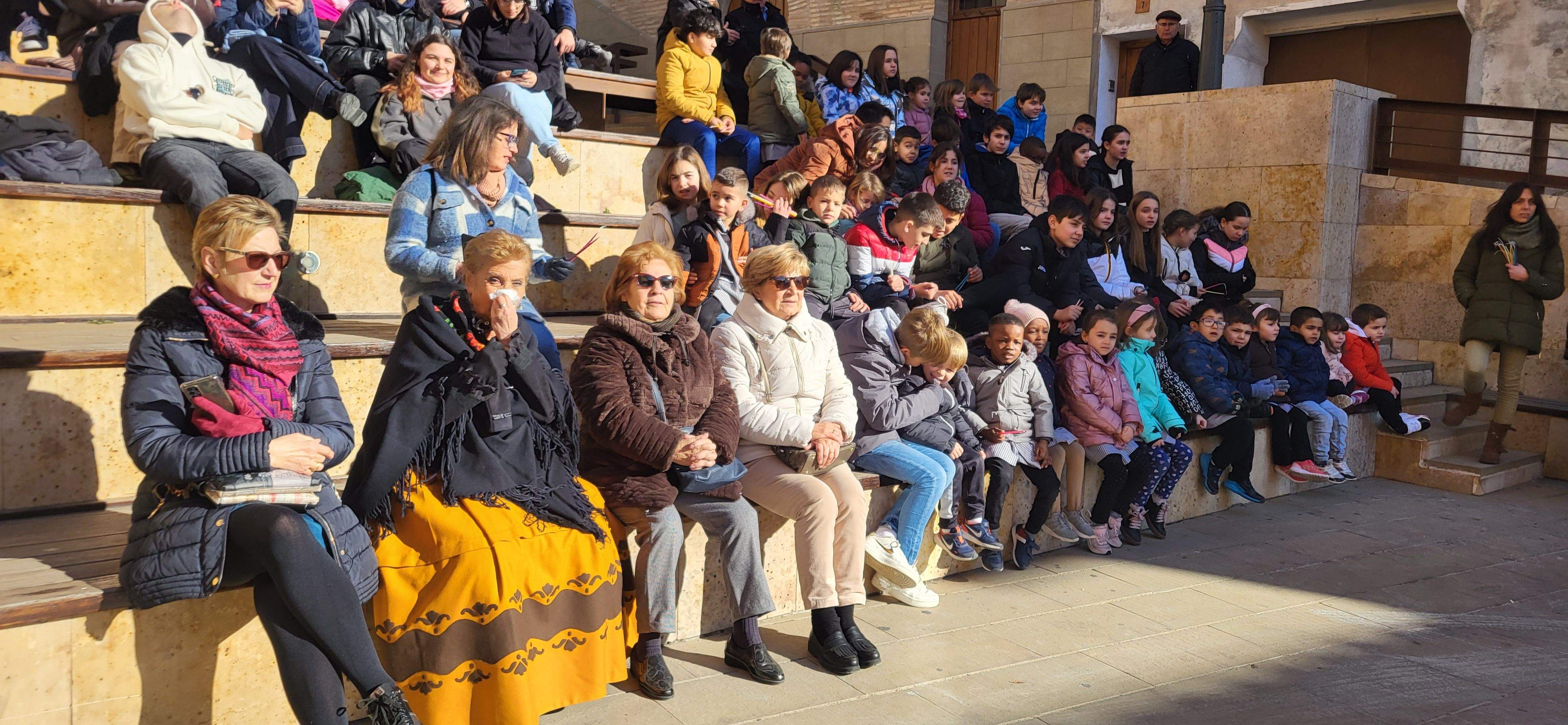 Lectura del bando y recreación histórica de Germana de Foix. Foto Myriam Martínez