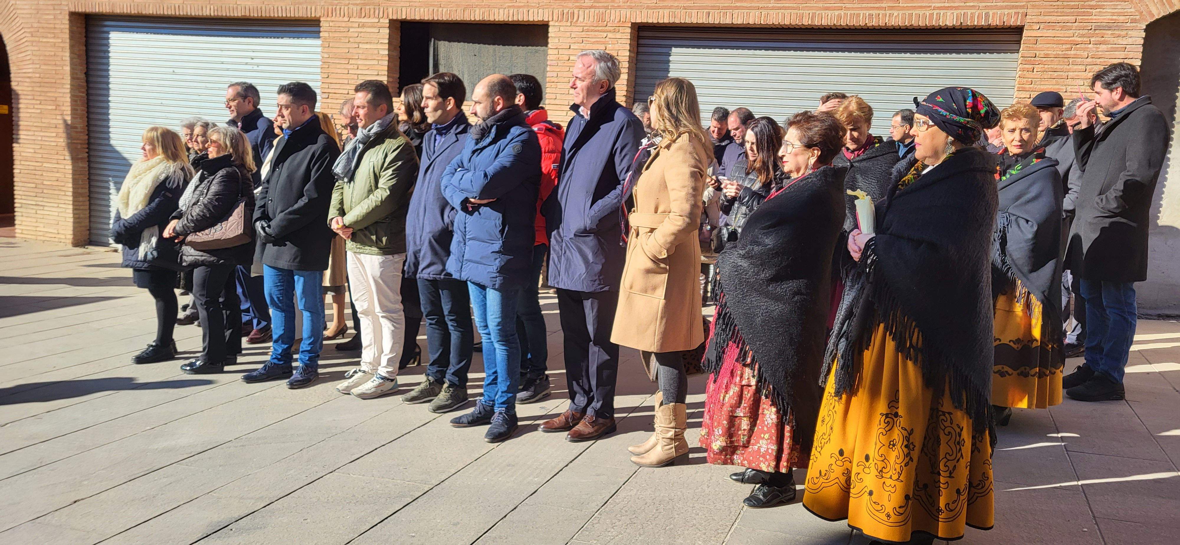 Lectura del bando y recreación histórica de Germana de Foix. Foto Myriam Martínez