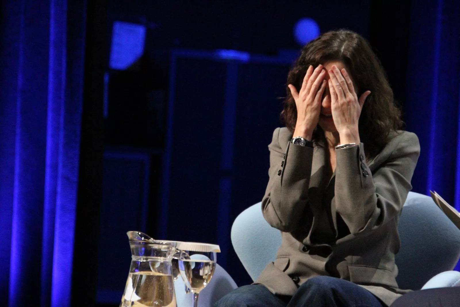 Isabel Díaz Ayuso en el Palacio de Congresos de Huesca. Foto Carlos Neofato