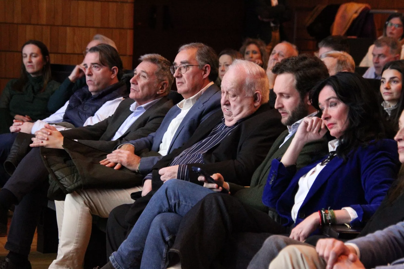Isabel Díaz Ayuso en el Palacio de Congresos de Huesca. Foto Carlos Neofato