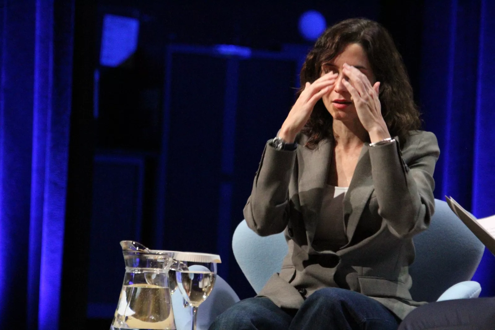 Isabel Díaz Ayuso en el Palacio de Congresos de Huesca. Foto Carlos Neofato
