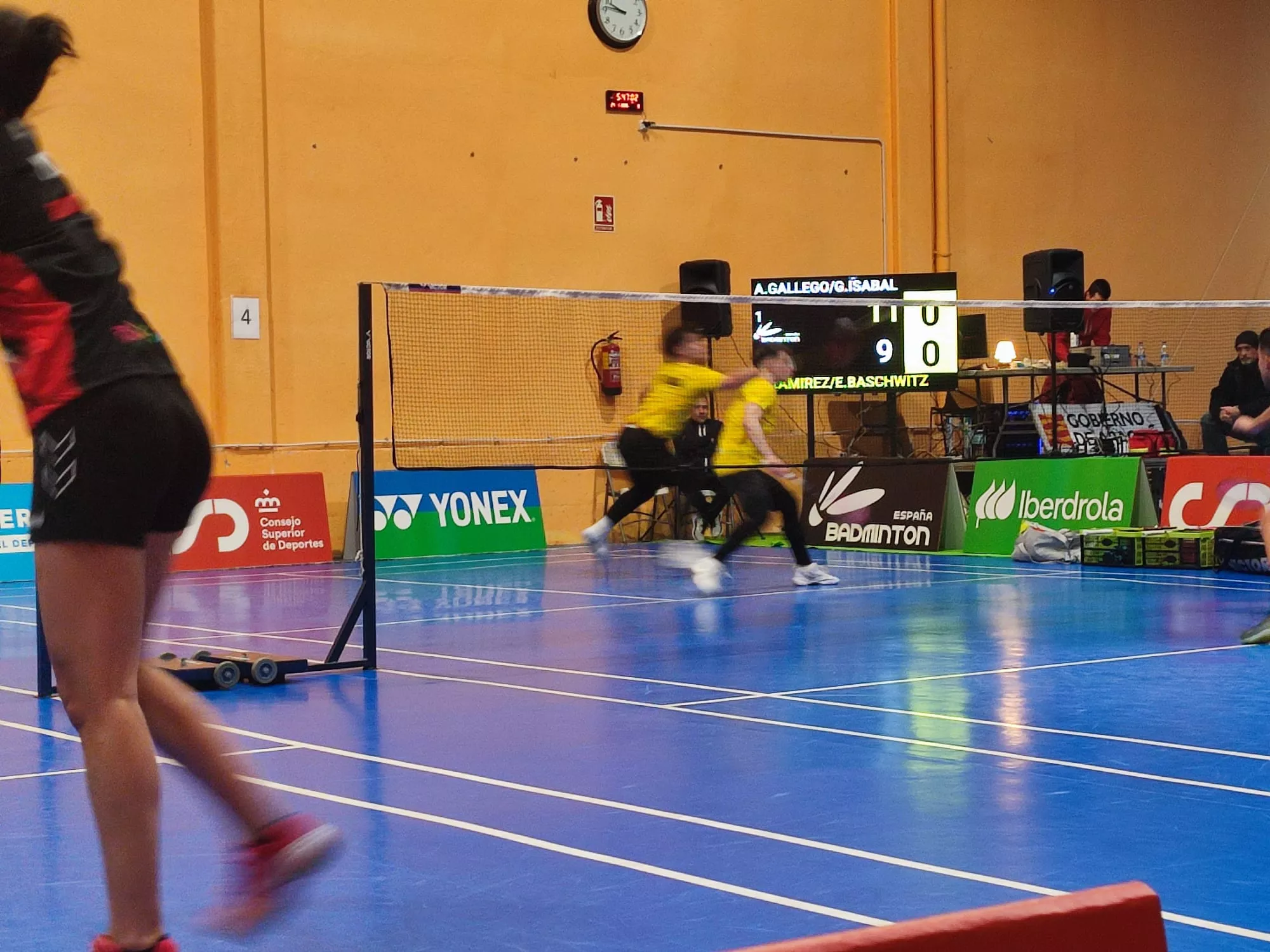 Partido Bádminton Huesca La Magia-Rinconada