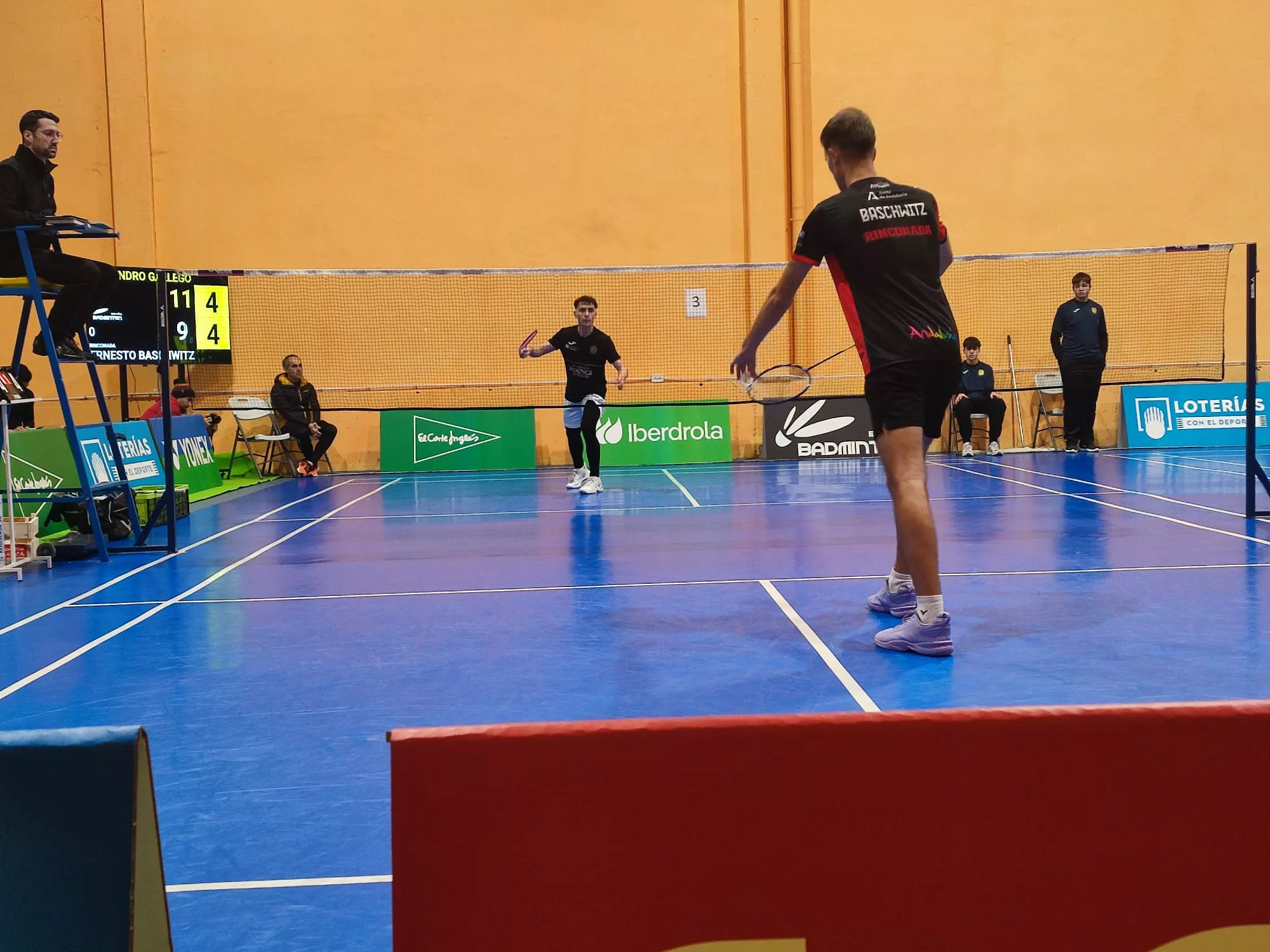Partido Bádminton Huesca La Magia-Rinconada