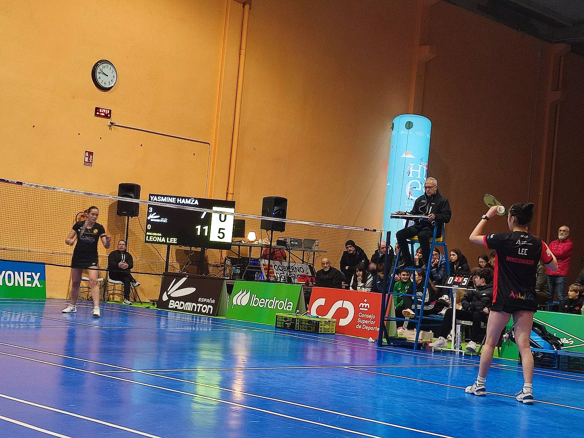 Partido Bádminton Huesca La Magia-Rinconada