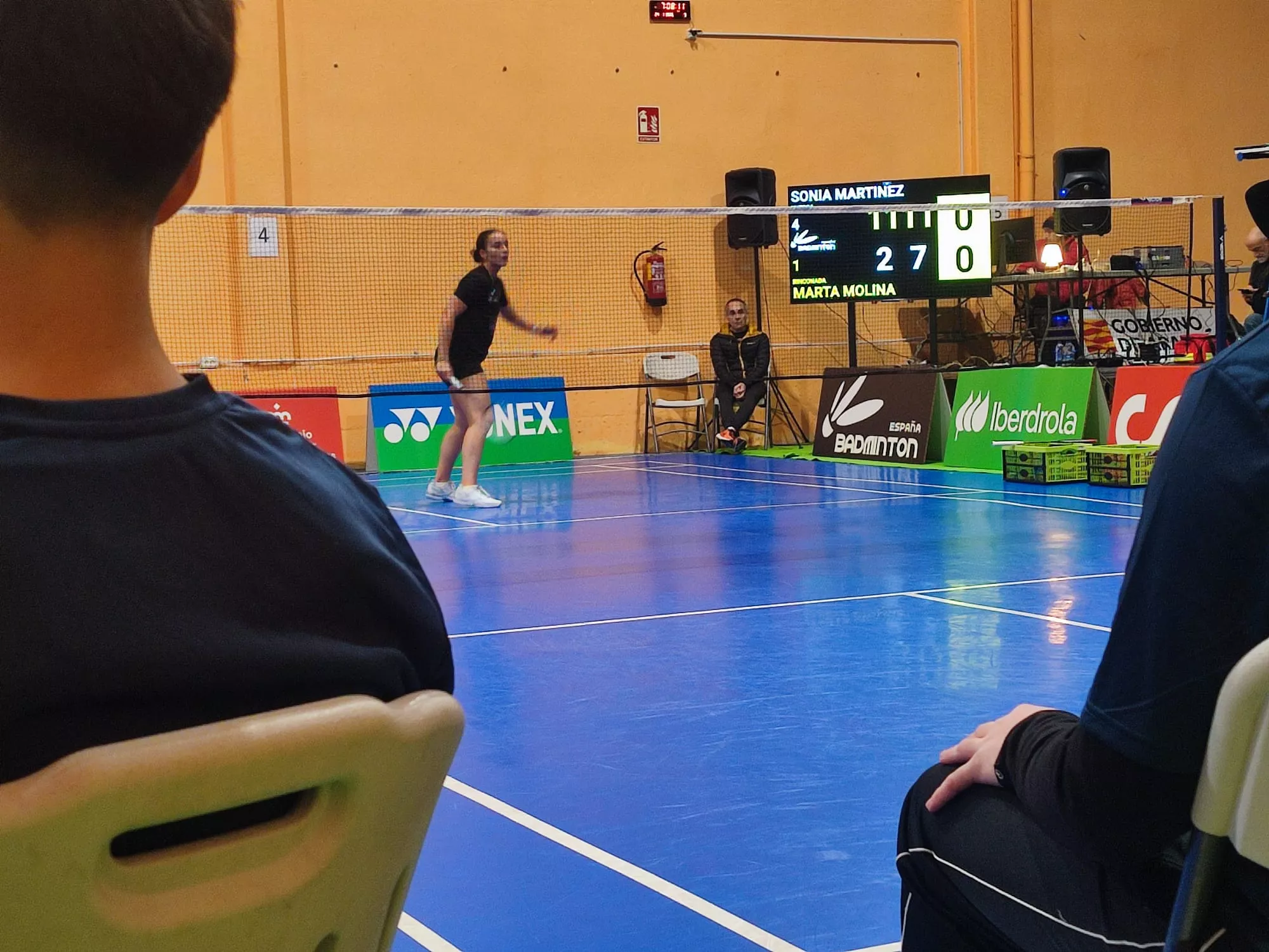 Partido Bádminton Huesca La Magia-Rinconada