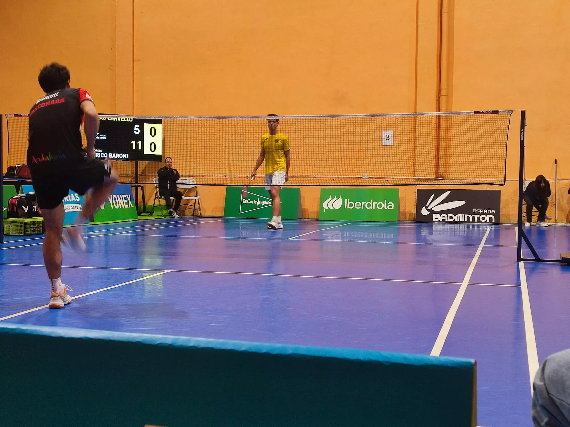 Partido Bádminton Huesca La Magia-Rinconada
