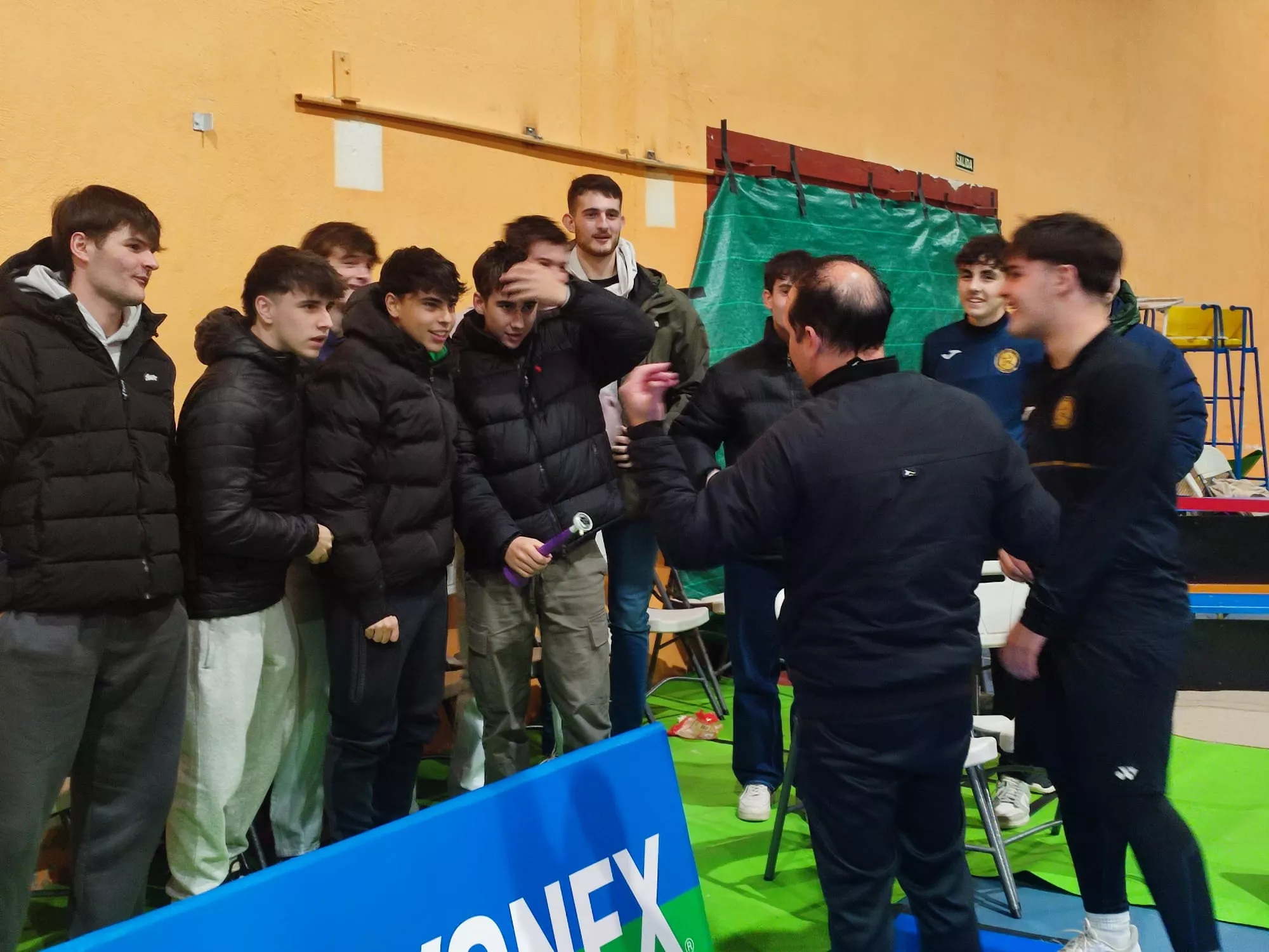 Partido Bádminton Huesca La Magia-Rinconada