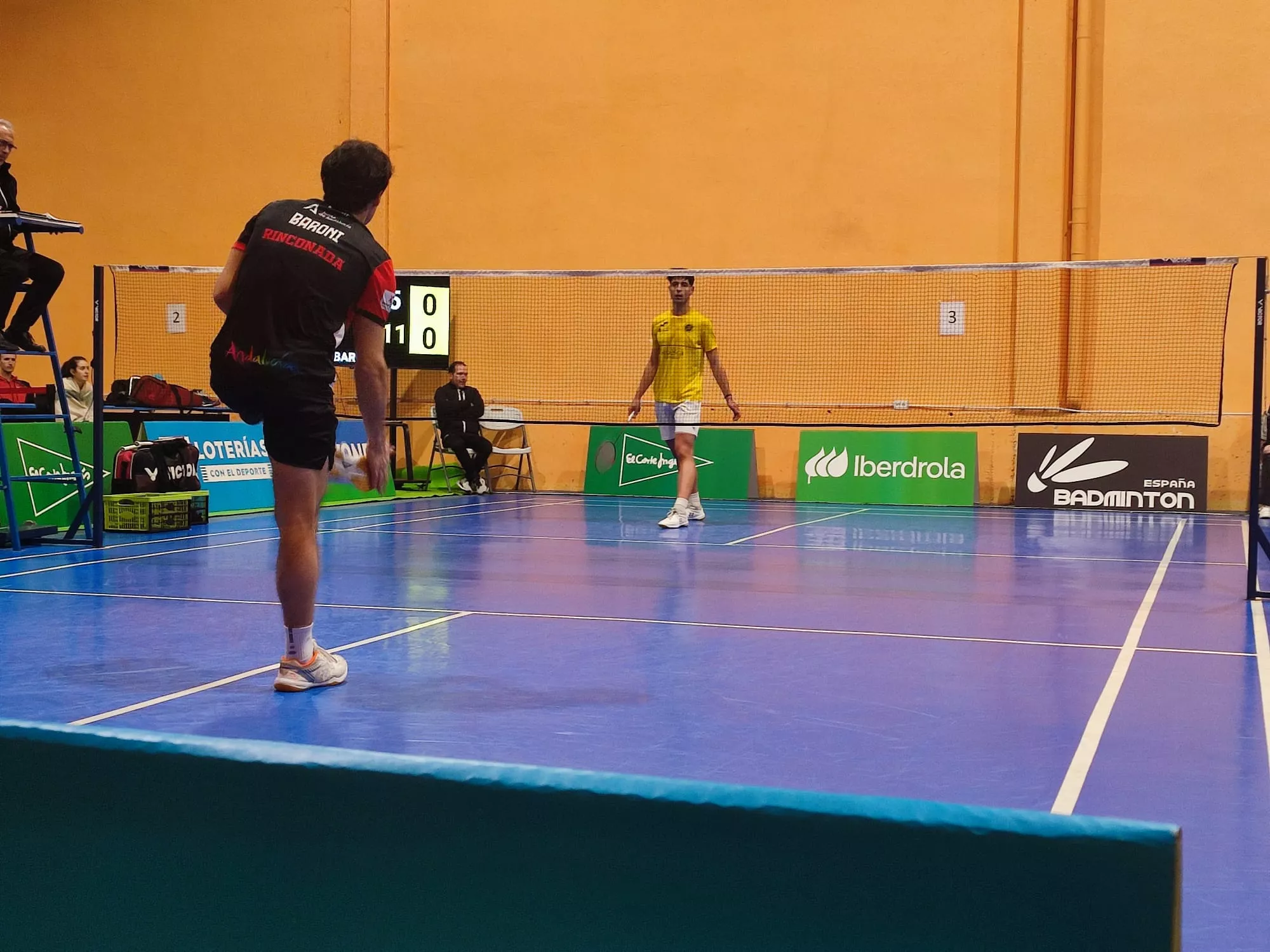 Partido Bádminton Huesca La Magia-Rinconada