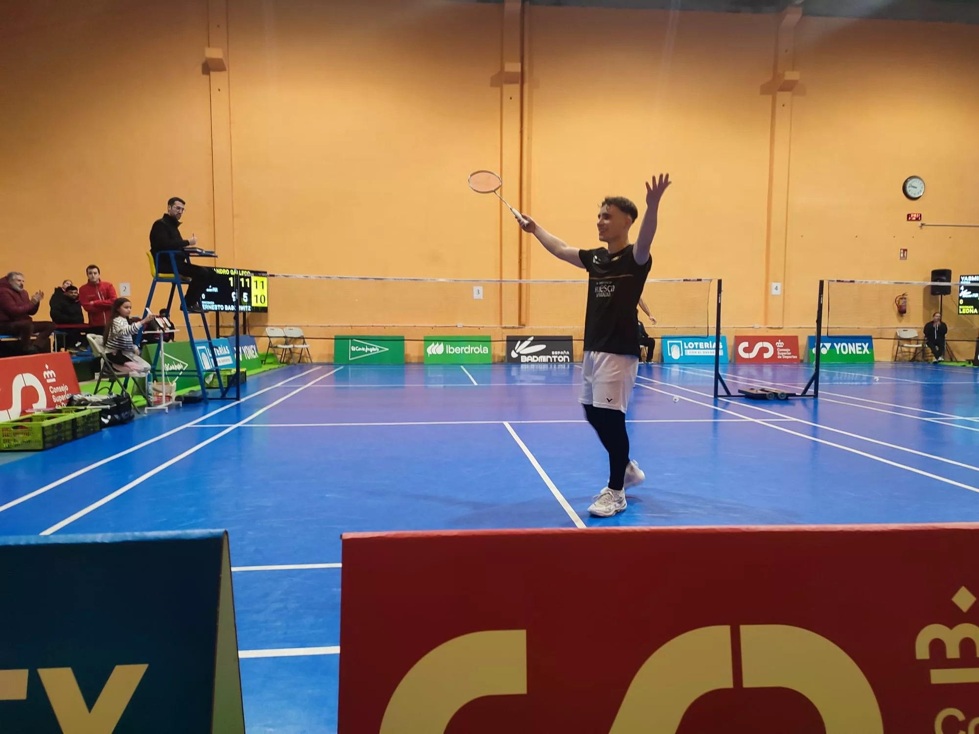 Partido Bádminton Huesca La Magia-Rinconada