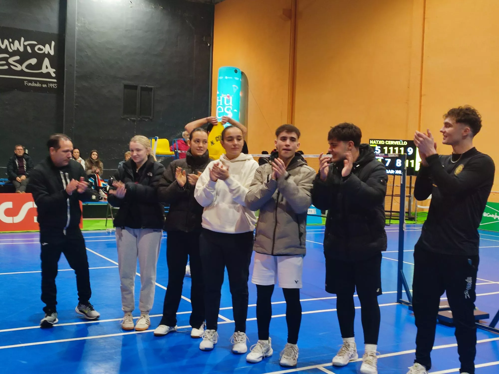 Partido Bádminton Huesca La Magia-Rinconada