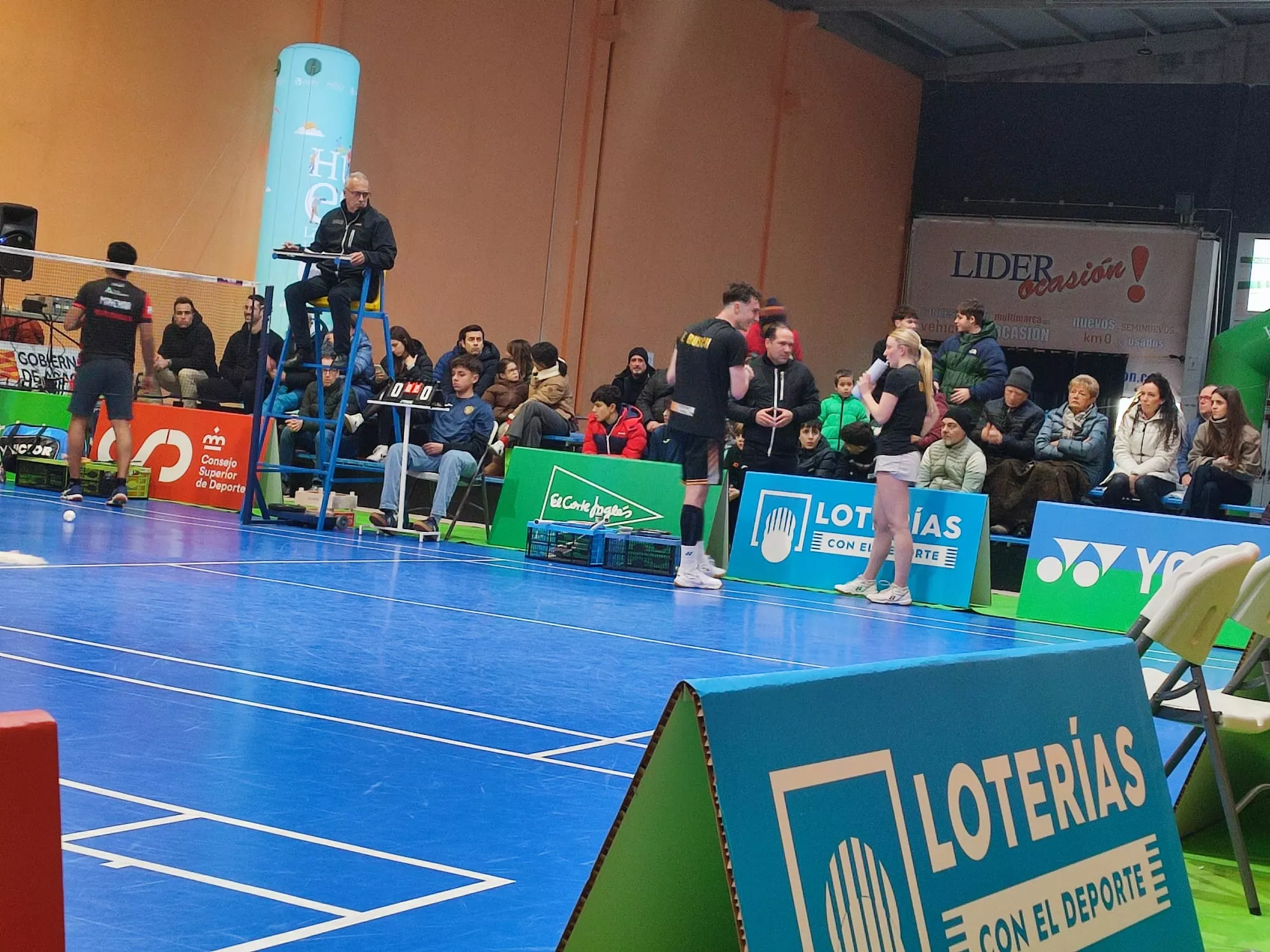 Partido Bádminton Huesca La Magia-Rinconada
