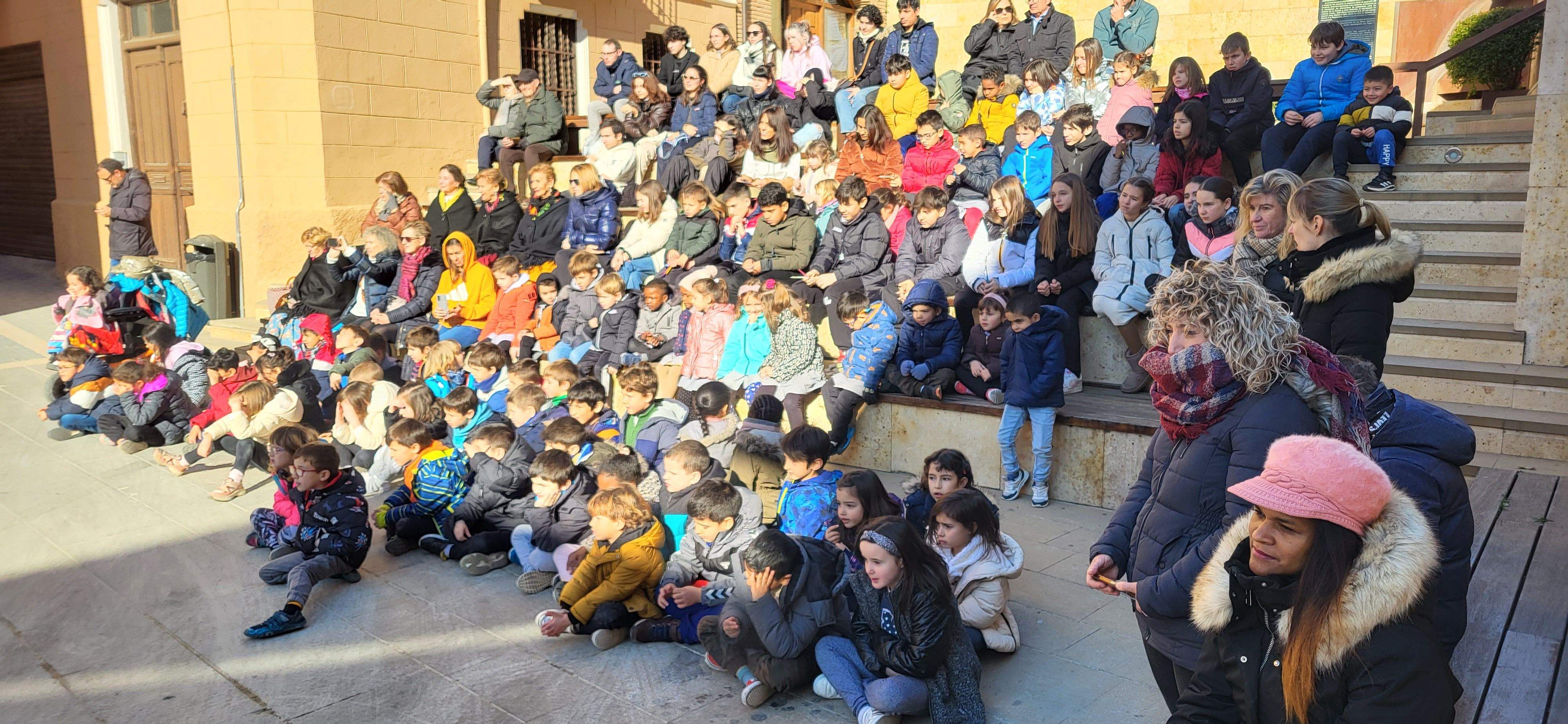 Lectura del bando y recreación histórica de Germana de Foix. Foto Myriam Martínez