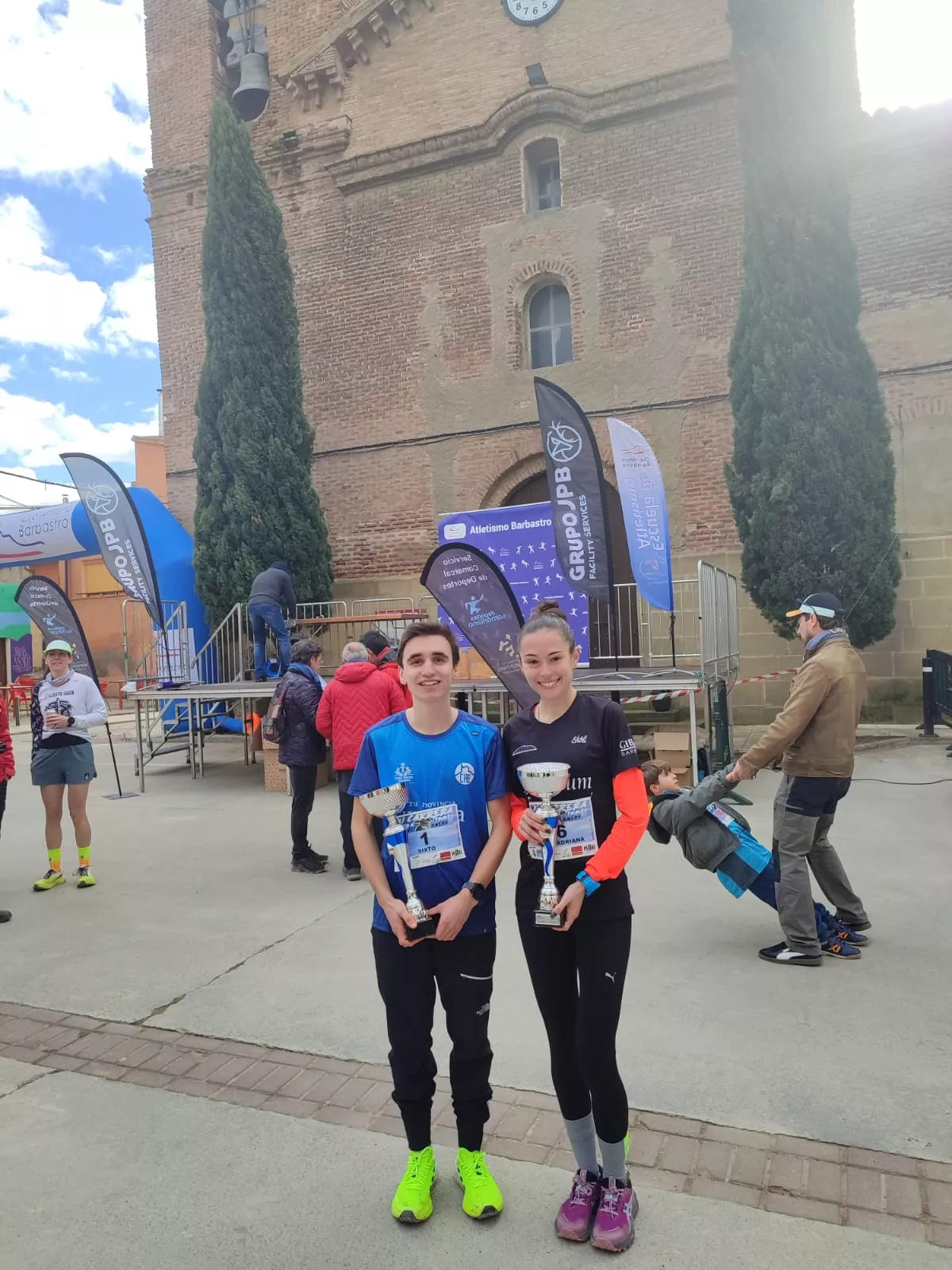 XXI Carrera Castillazuelo-El Pueyo. Los ganadores