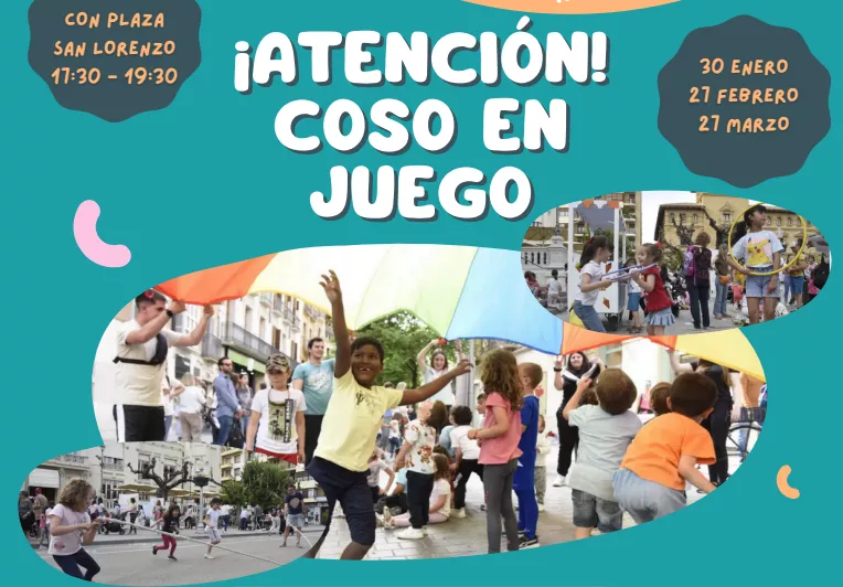 Huesca transforma el Coso Bajo en un espacio mensual de juego libre para la infancia.