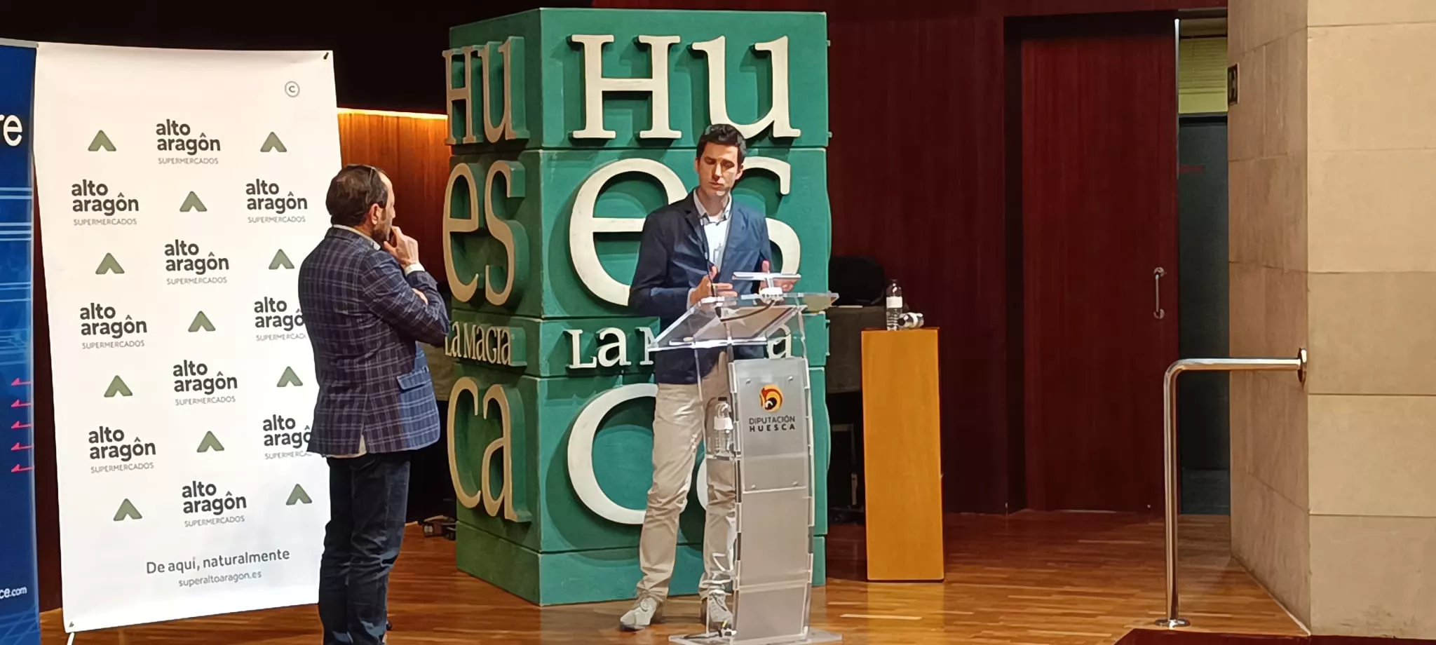 Alberto Ara, presidente del CC Oscense.