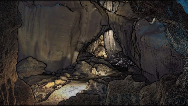 Cueva de las Güixas en Villanúa