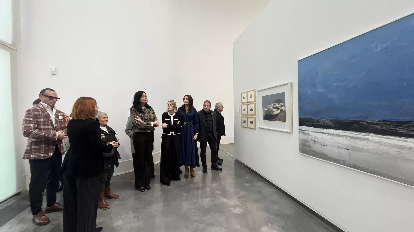 20 aniversario del Centro de Arte y Naturaleza y la inauguración de la exposición 'Agua en las colecciones del CDAN'. Foto Mercedes Manterola