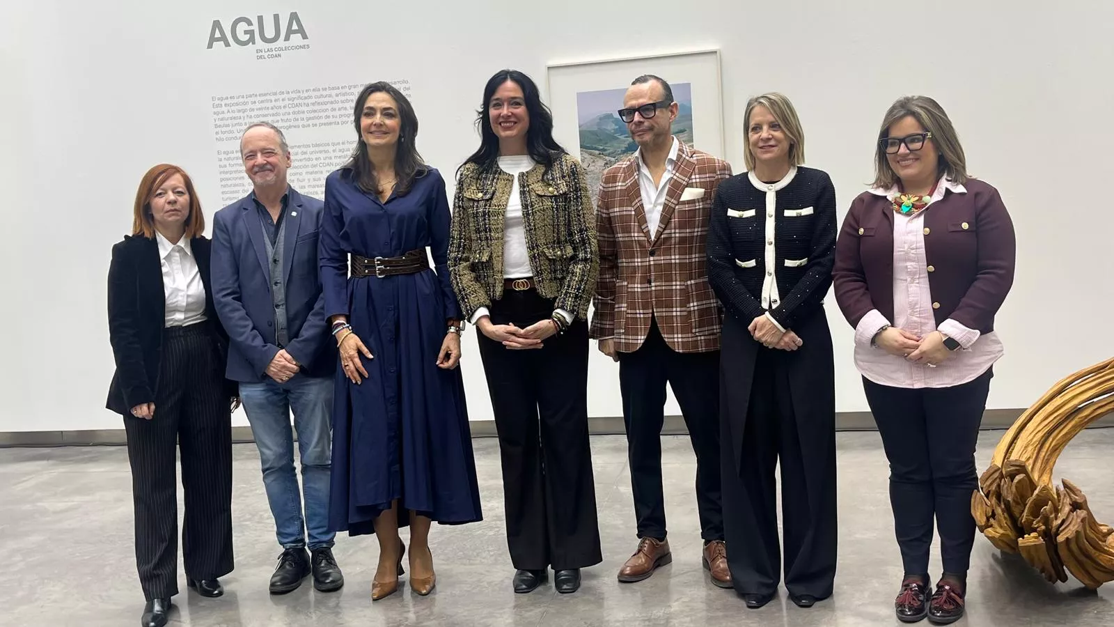 20 aniversario del Centro de Arte y Naturaleza y la inauguración de la exposición 'Agua en las colecciones del CDAN'. Foto Mercedes Manterola