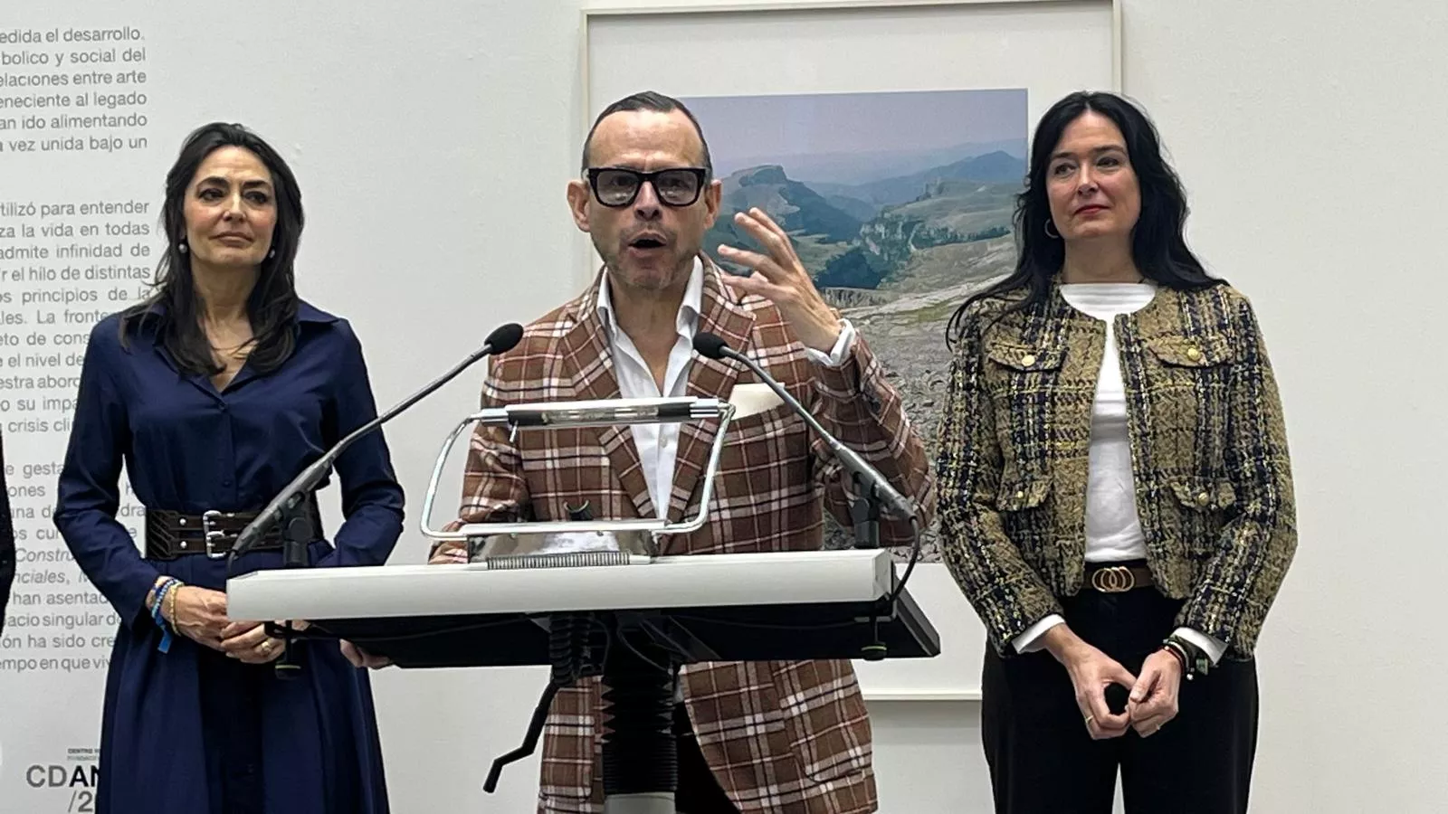 20 aniversario del Centro de Arte y Naturaleza y la inauguración de la exposición 'Agua en las colecciones del CDAN'. Foto Mercedes Manterola