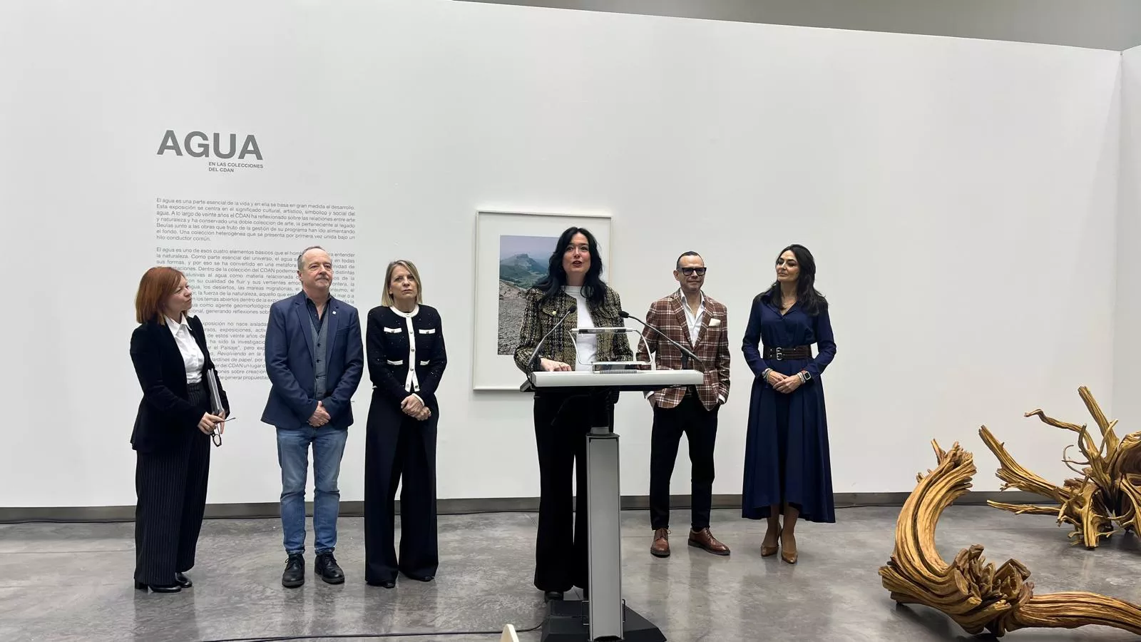 20 aniversario del Centro de Arte y Naturaleza y la inauguración de la exposición 'Agua en las colecciones del CDAN'. Foto Mercedes Manterola