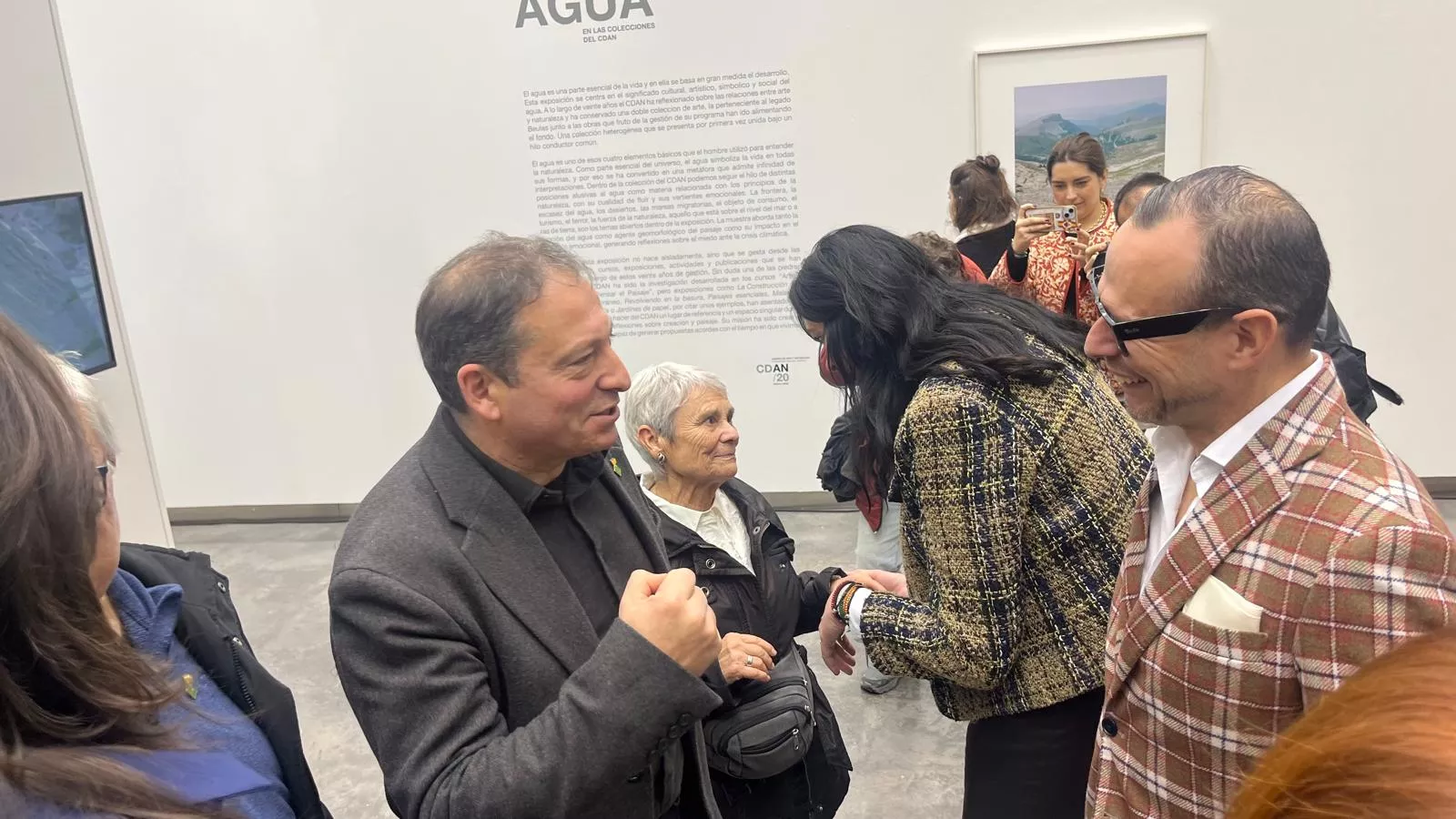 20 aniversario del Centro de Arte y Naturaleza y la inauguración de la exposición 'Agua en las colecciones del CDAN'. Foto Mercedes Manterola