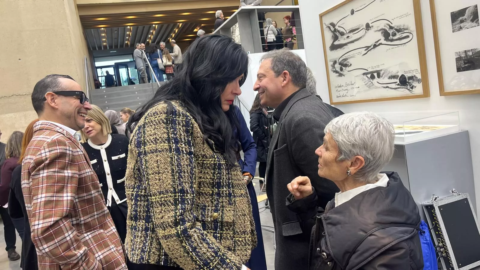 20 aniversario del Centro de Arte y Naturaleza y la inauguración de la exposición 'Agua en las colecciones del CDAN'. Foto Mercedes Manterola