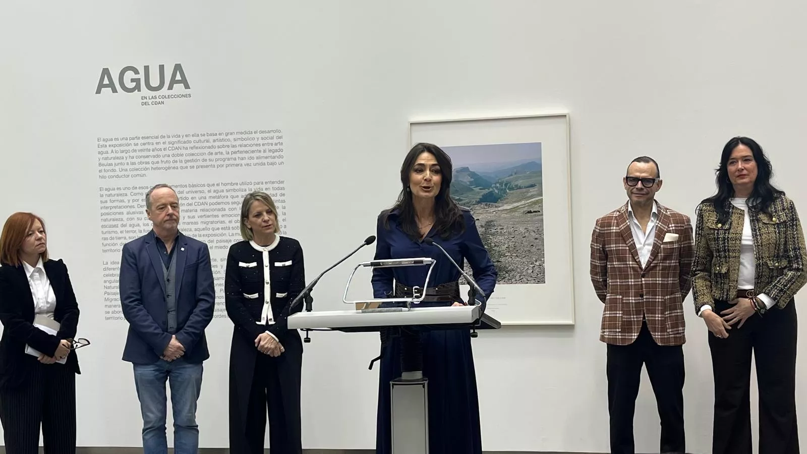 20 aniversario del Centro de Arte y Naturaleza y la inauguración de la exposición 'Agua en las colecciones del CDAN'. Foto Mercedes Manterola