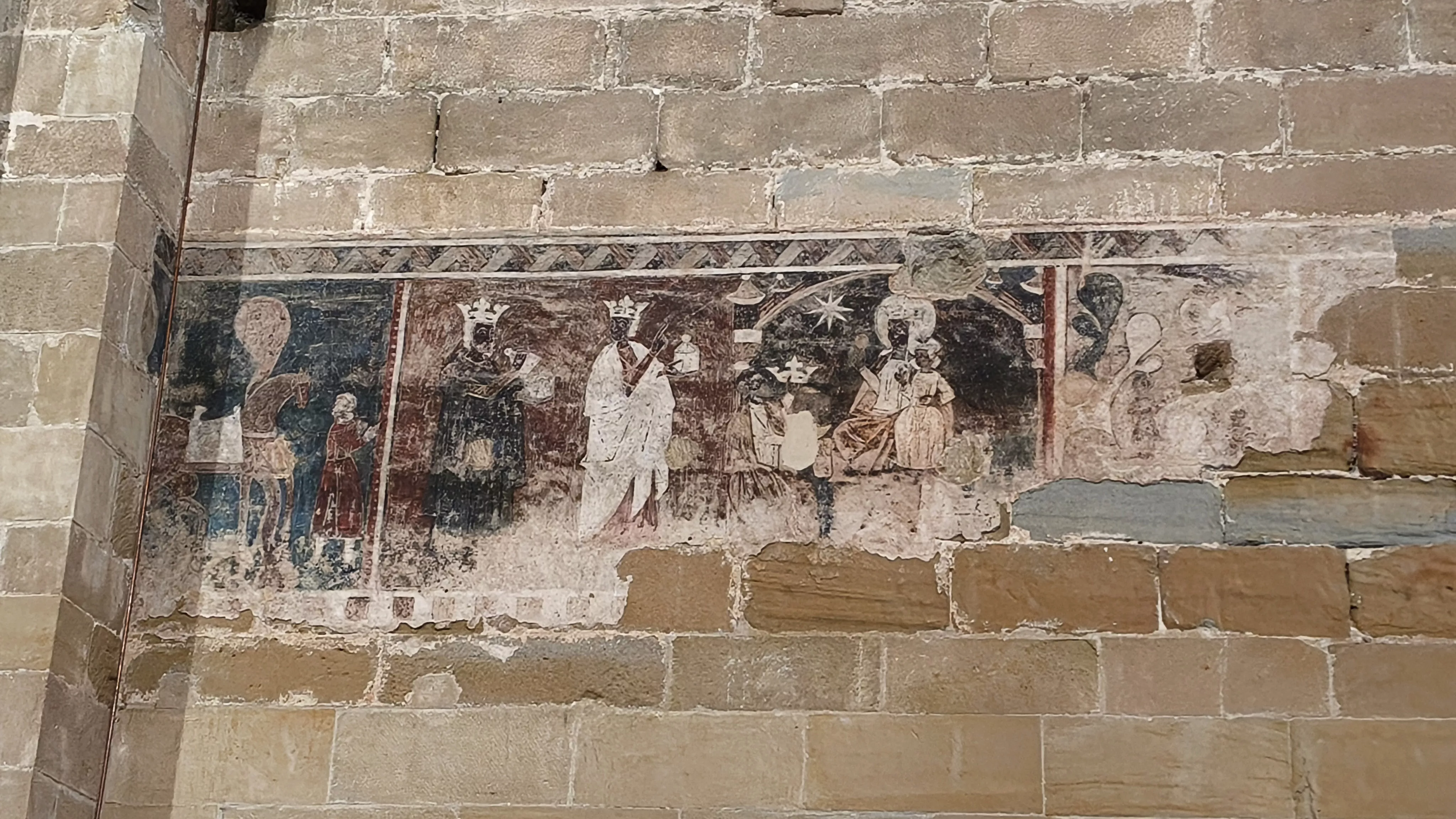 Imágenes del Real Monasterio de Villanueva de Sigena. Foto María José Sampietro Brosed