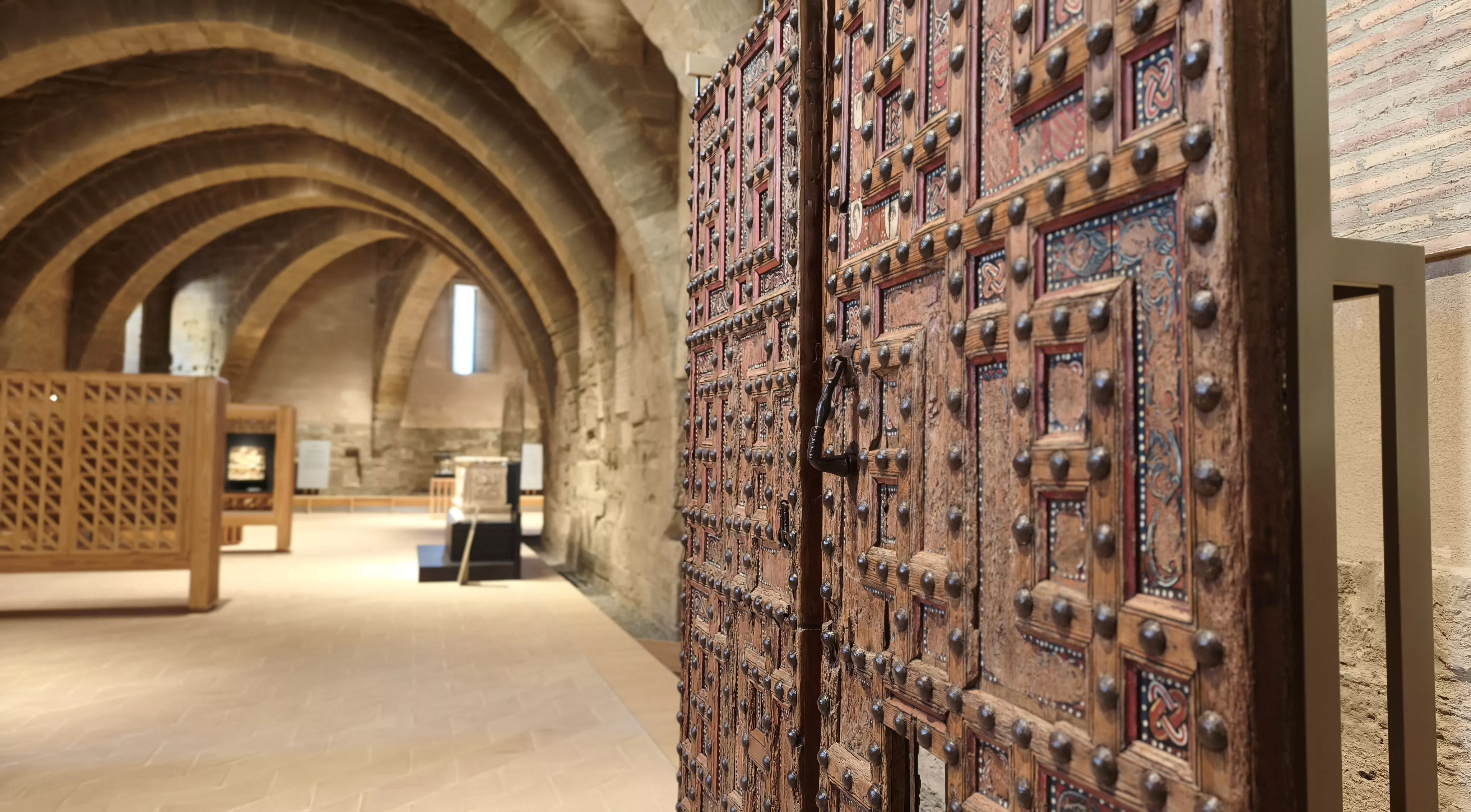Imágenes del Real Monasterio de Villanueva de Sigena. Foto María José Sampietro Brosed