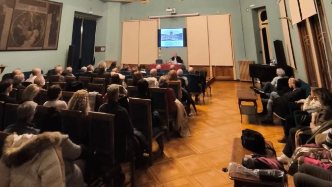 El acto se ha celebrado en el Salón Azul del Casino.